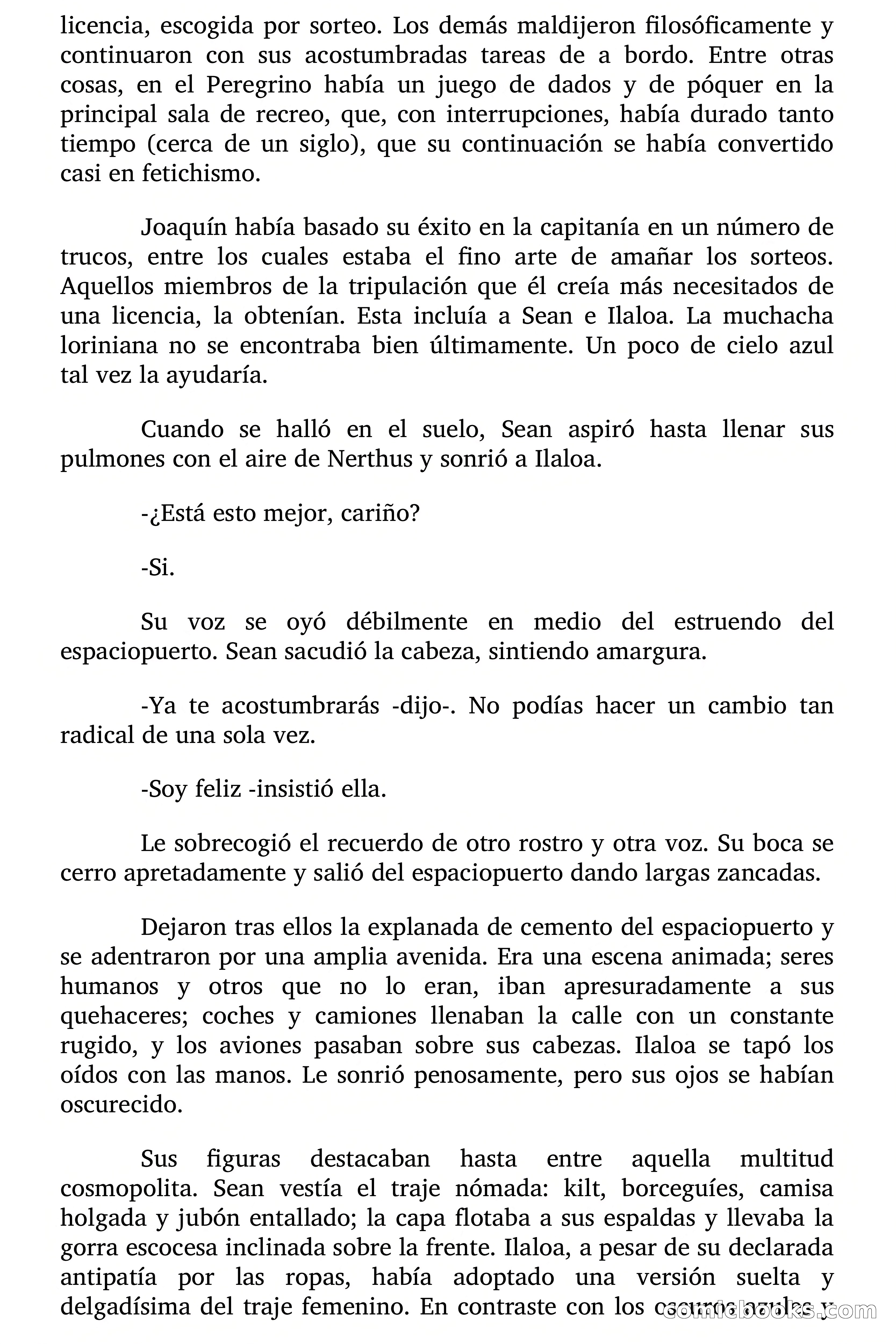 Cita Galáctica (Gitanos del Espacio) — page 35 of 168