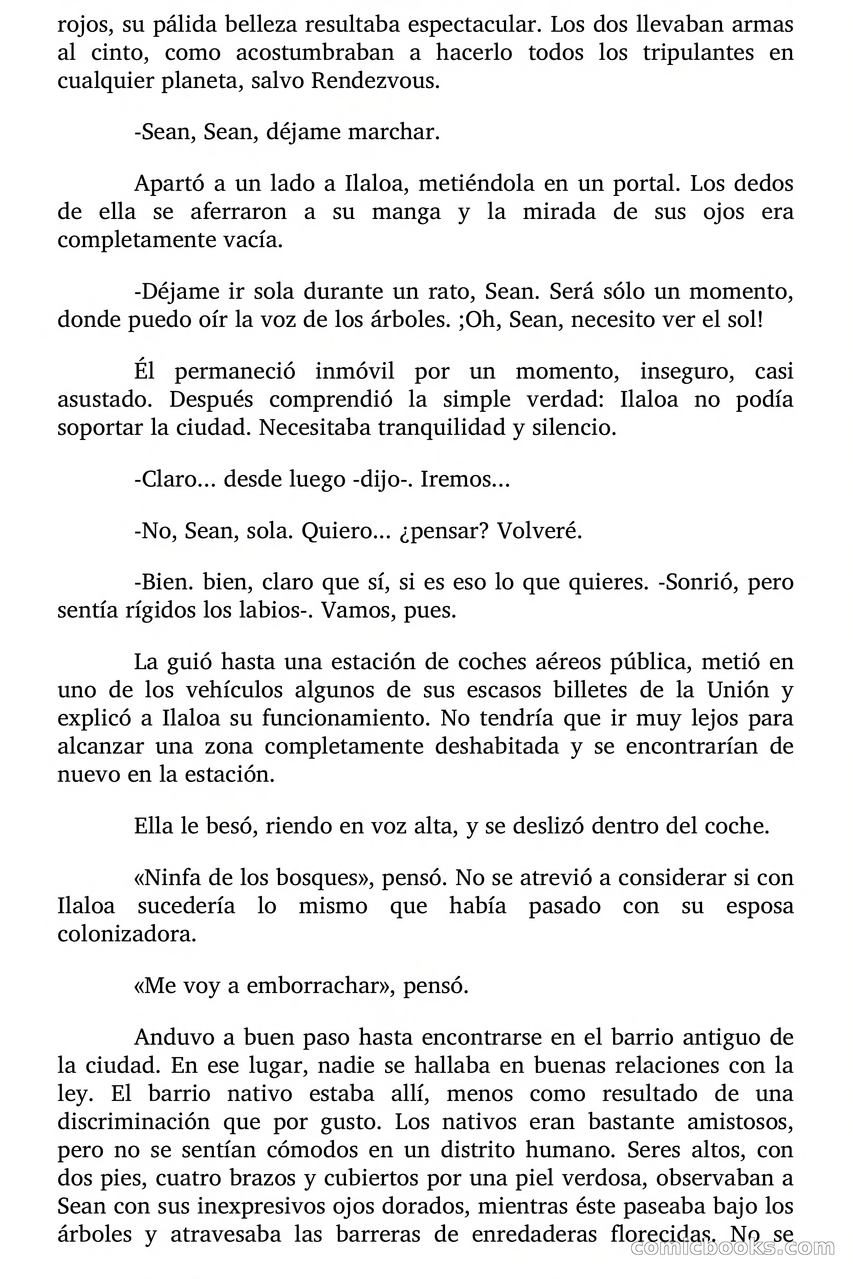 Cita Galáctica (Gitanos del Espacio) — page 36 of 168