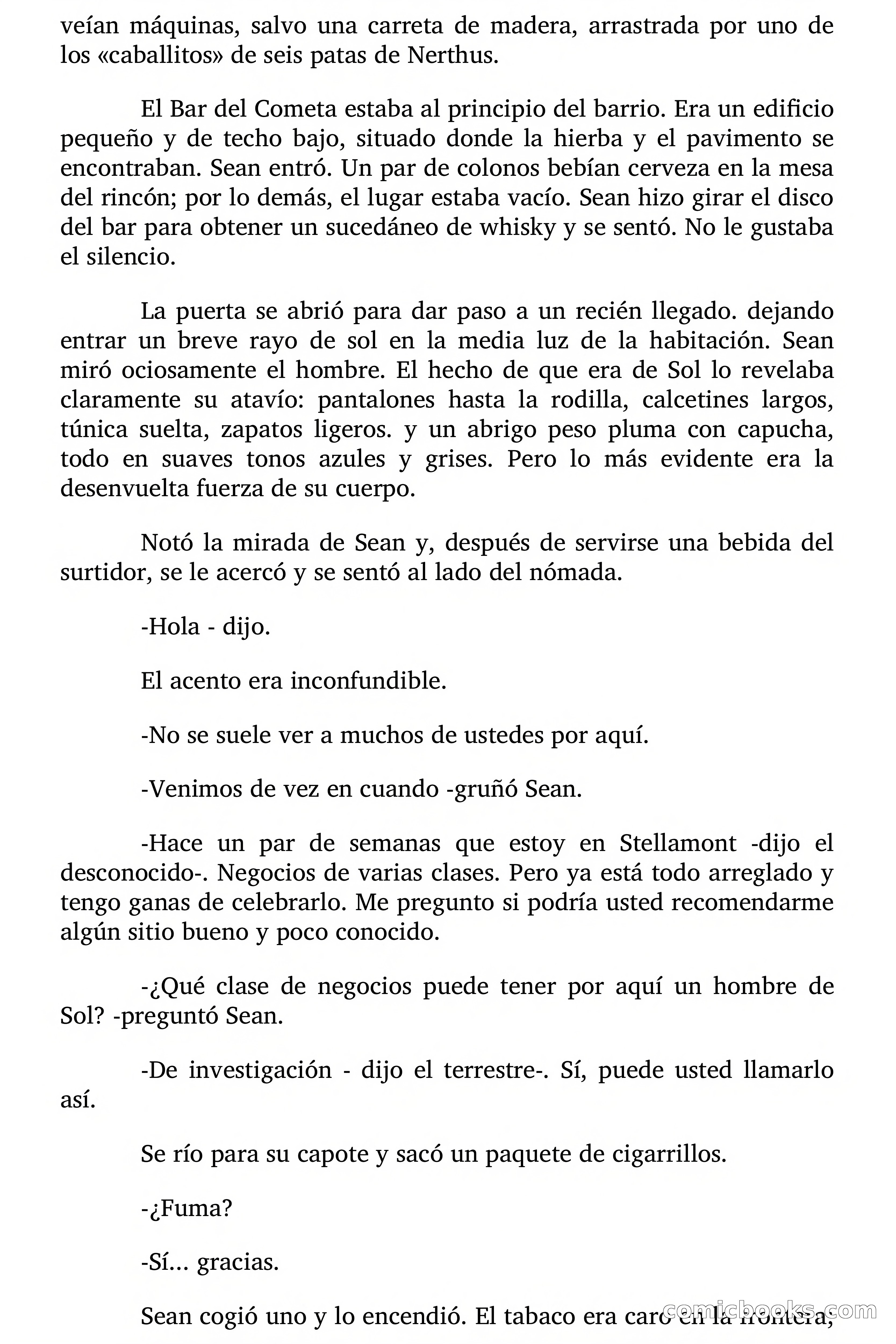 Cita Galáctica (Gitanos del Espacio) — page 37 of 168
