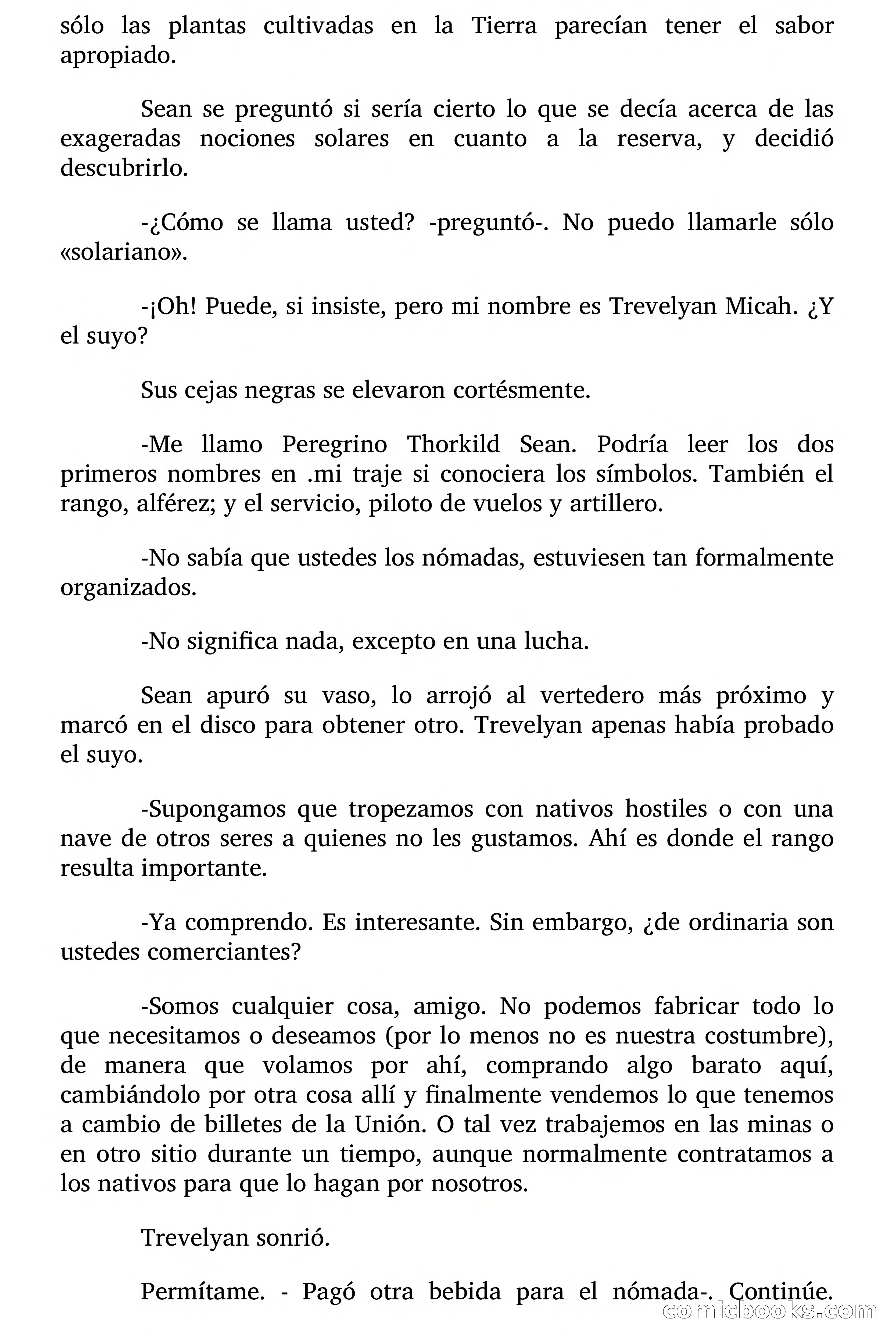Cita Galáctica (Gitanos del Espacio) — page 38 of 168