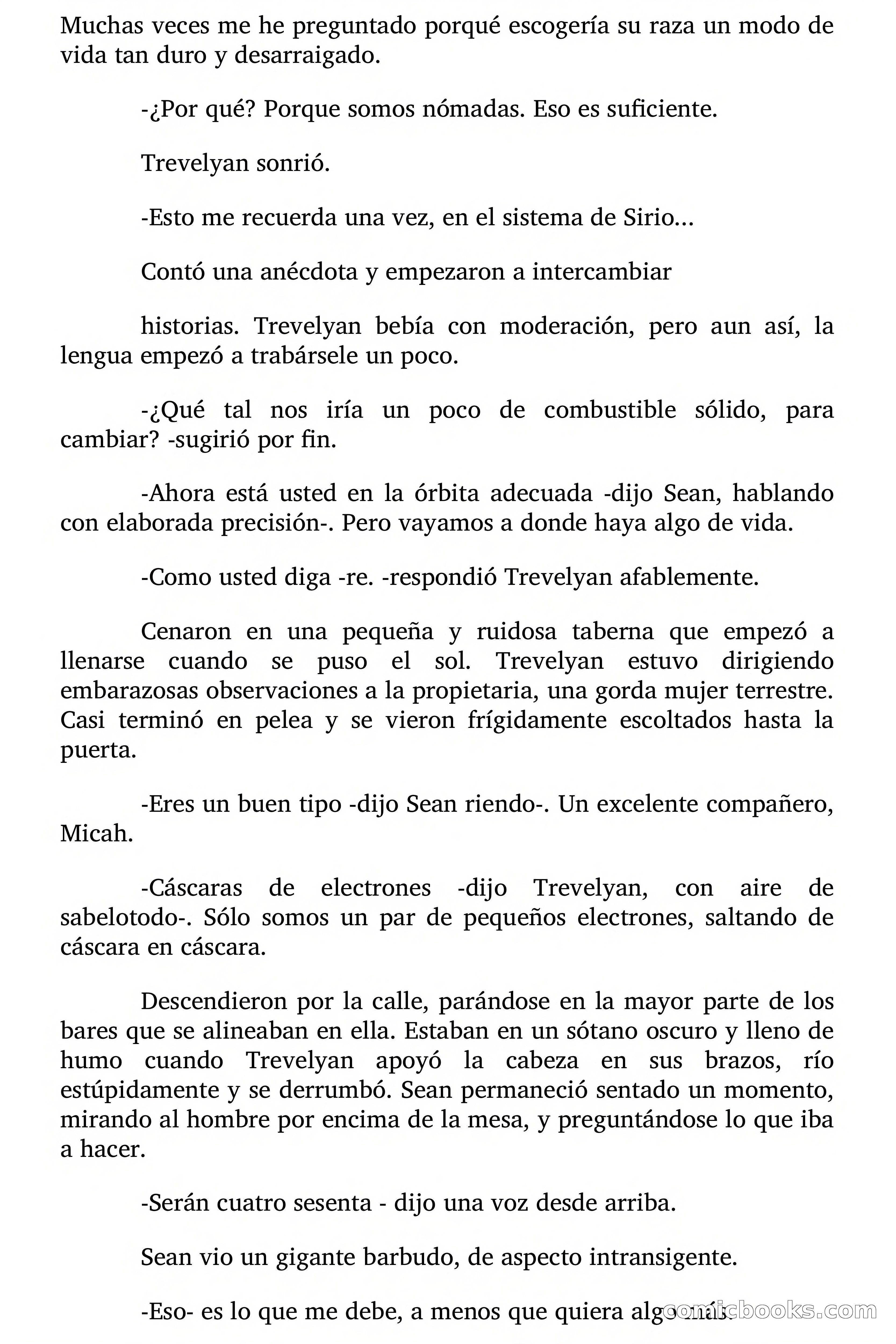 Cita Galáctica (Gitanos del Espacio) — page 39 of 168