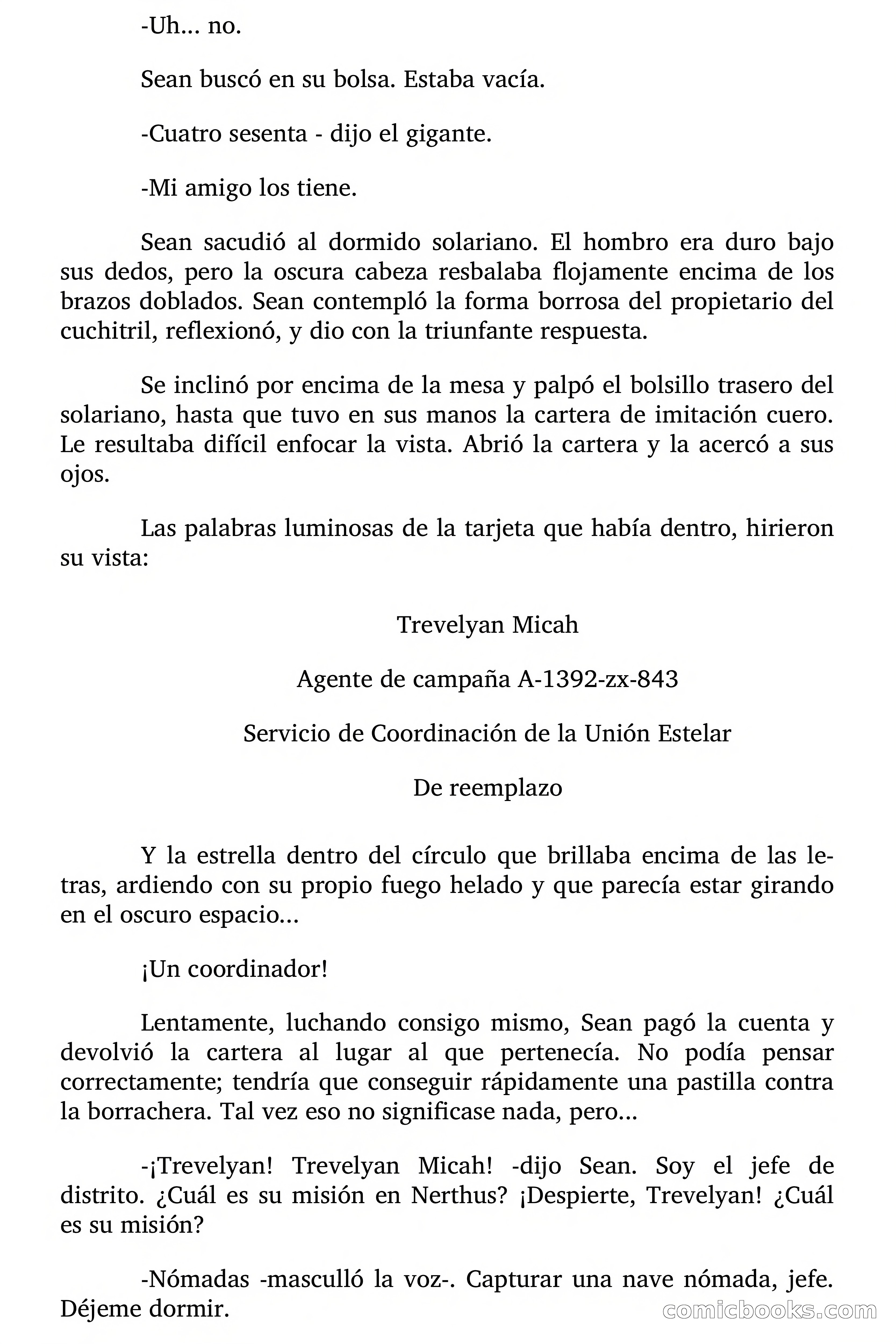 Cita Galáctica (Gitanos del Espacio) — page 40 of 168