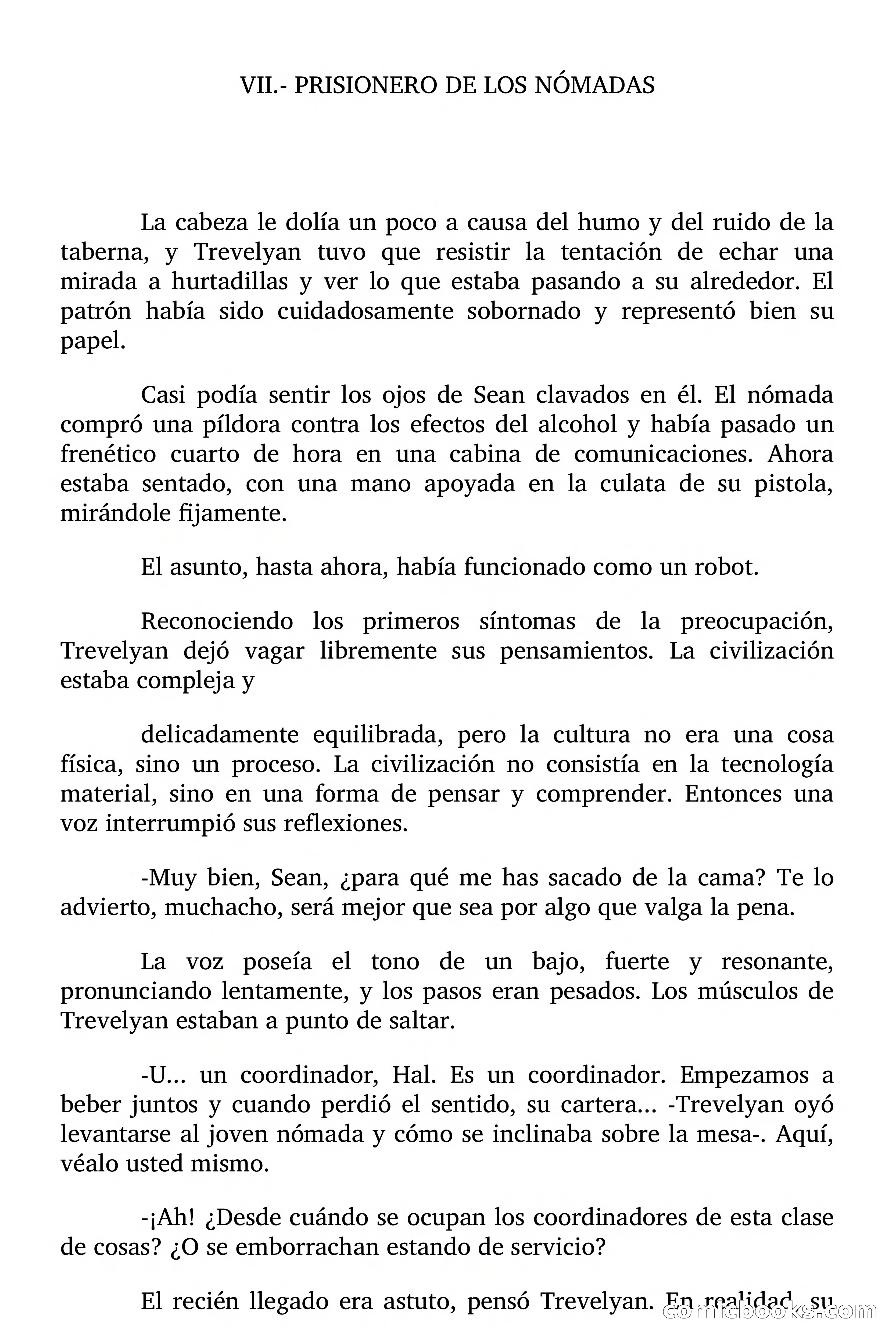 Cita Galáctica (Gitanos del Espacio) — page 42 of 168
