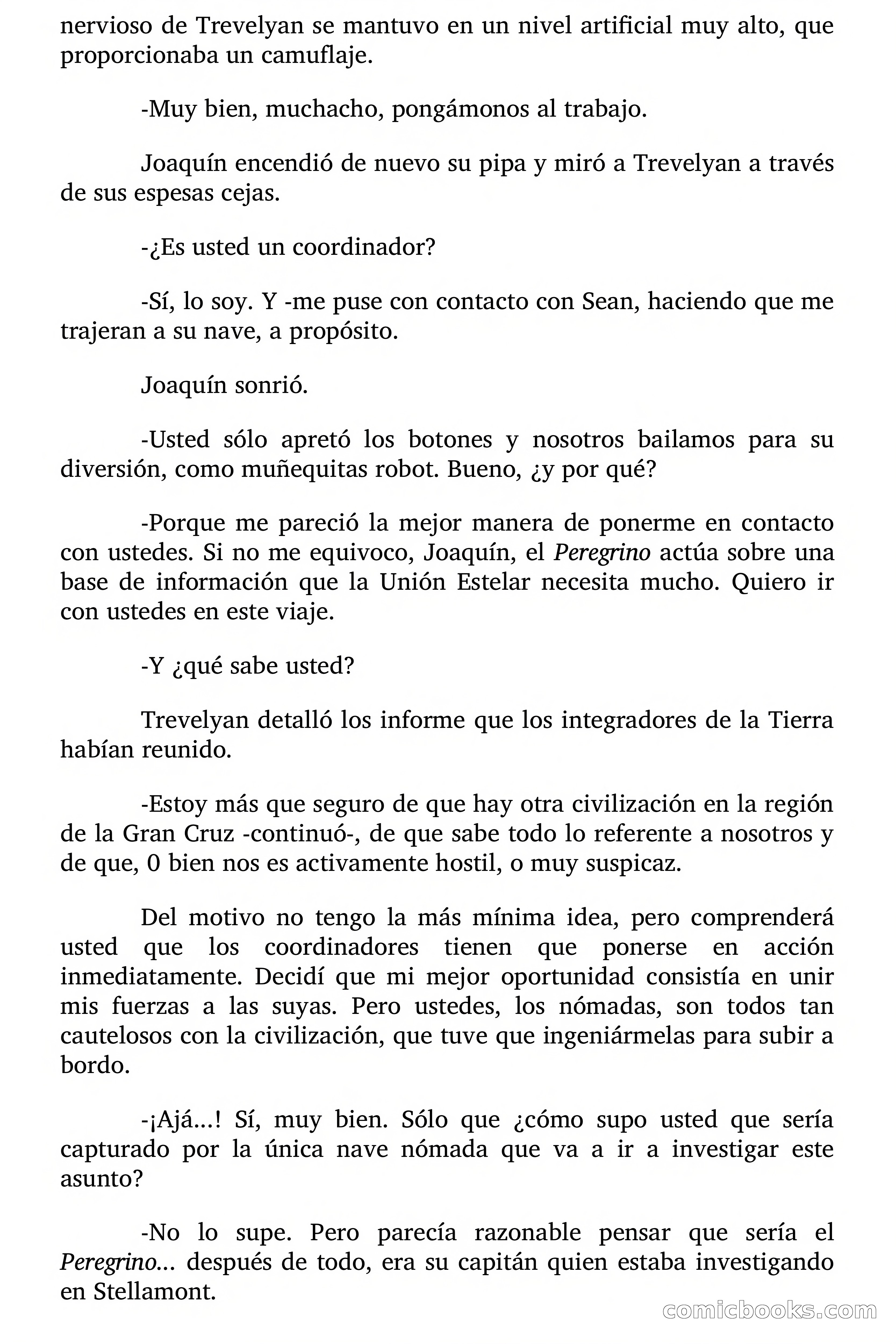 Cita Galáctica (Gitanos del Espacio) — page 53 of 168