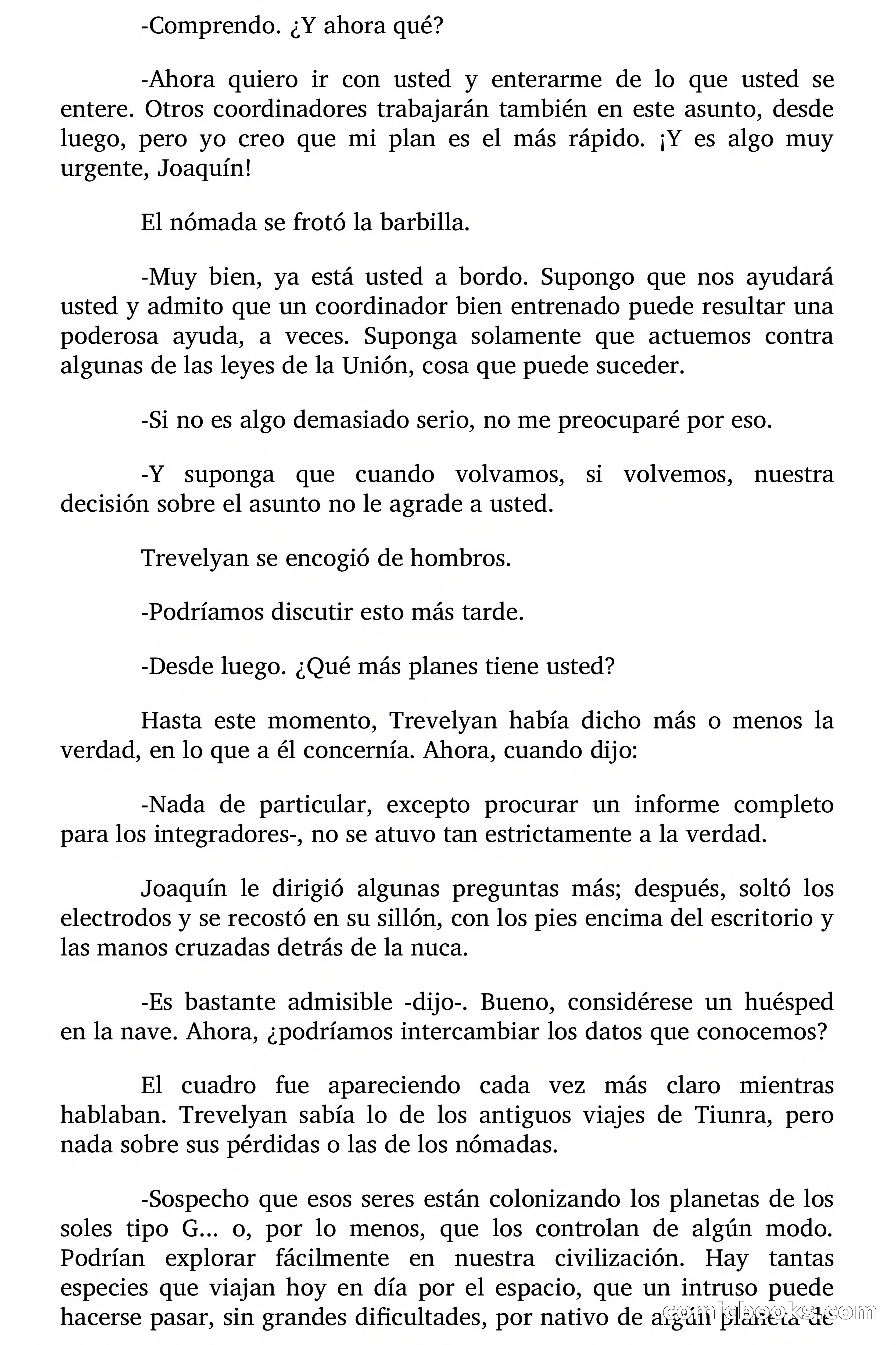 Cita Galáctica (Gitanos del Espacio) — page 54 of 168