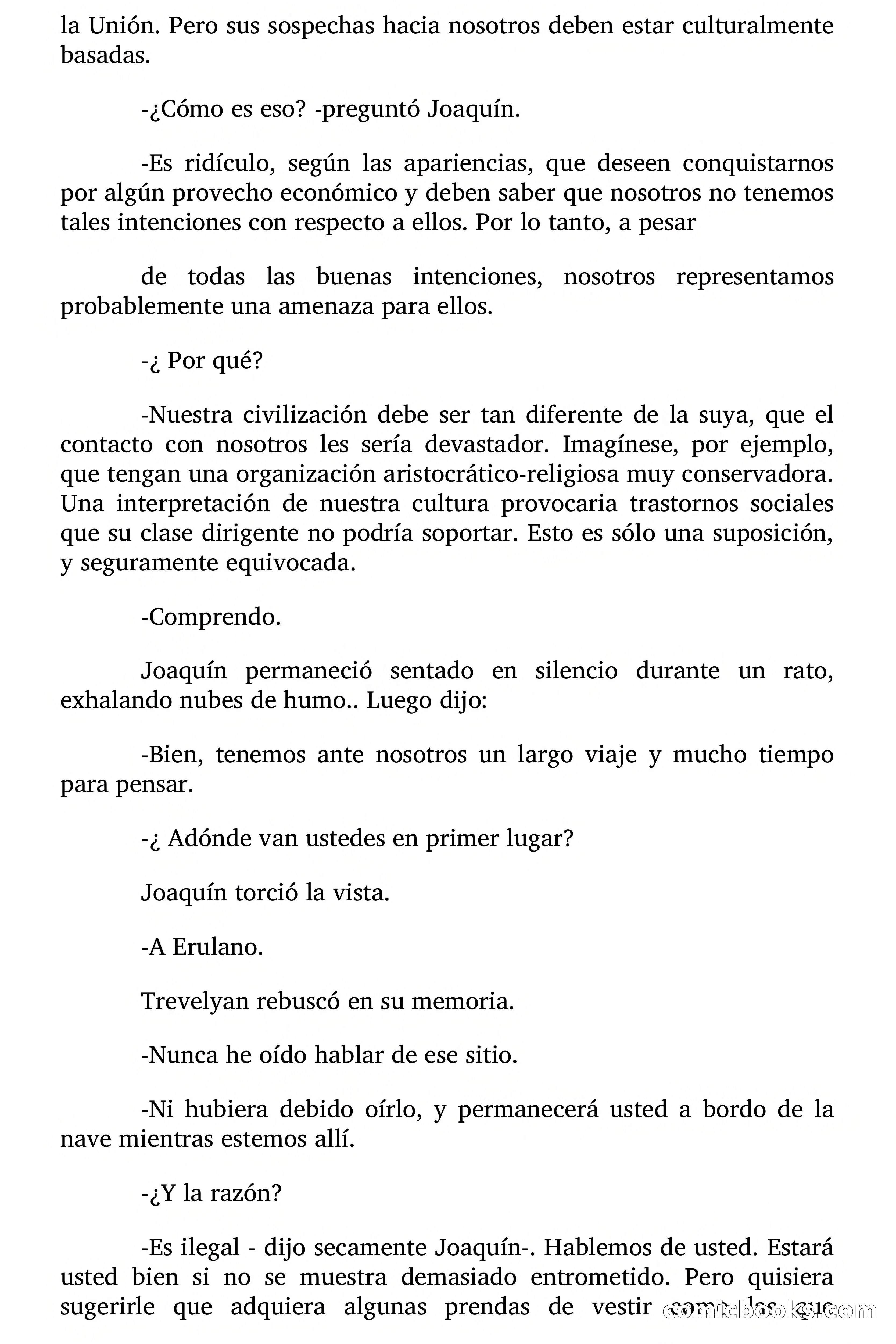 Cita Galáctica (Gitanos del Espacio) — page 55 of 168