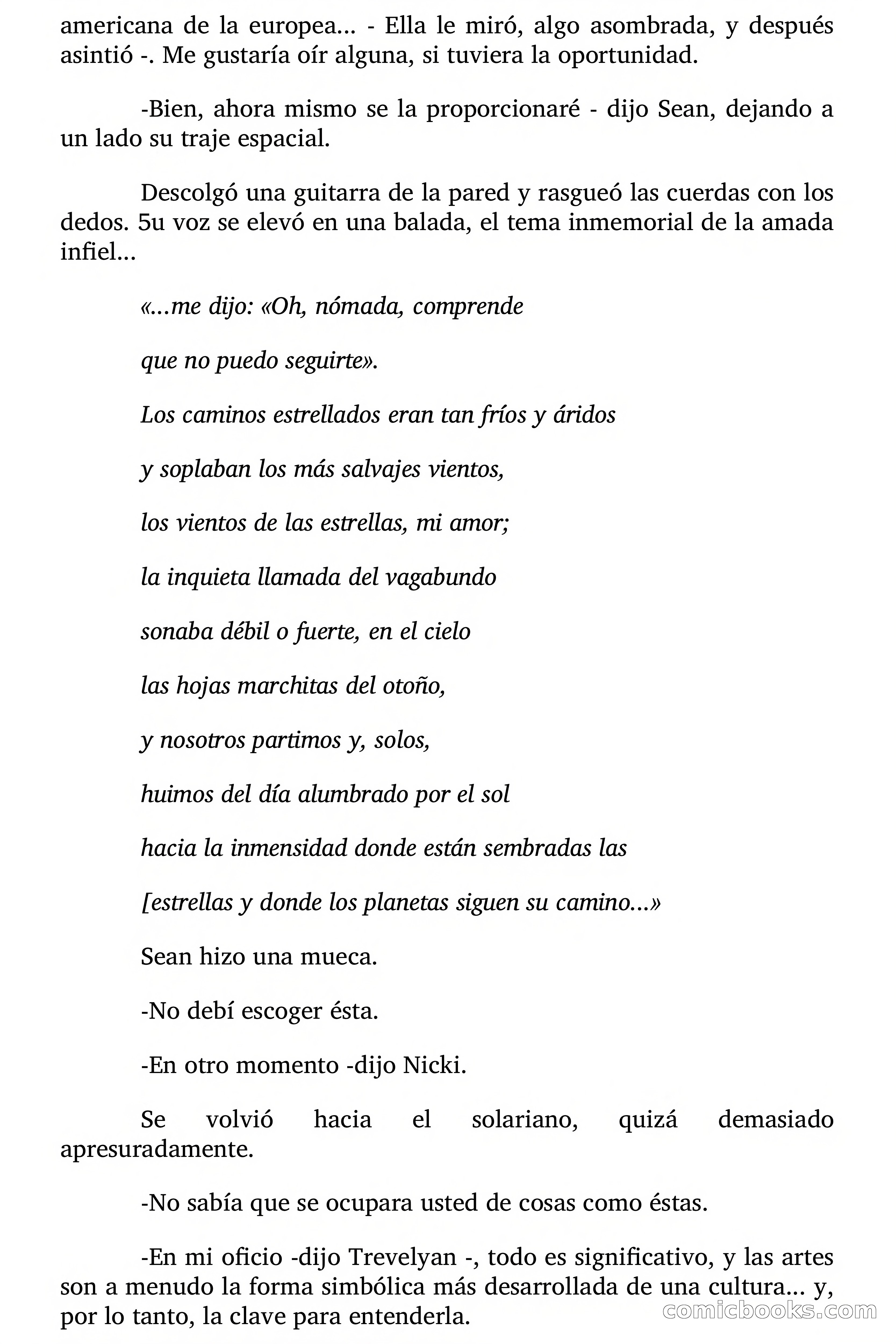 Cita Galáctica (Gitanos del Espacio) — page 59 of 168