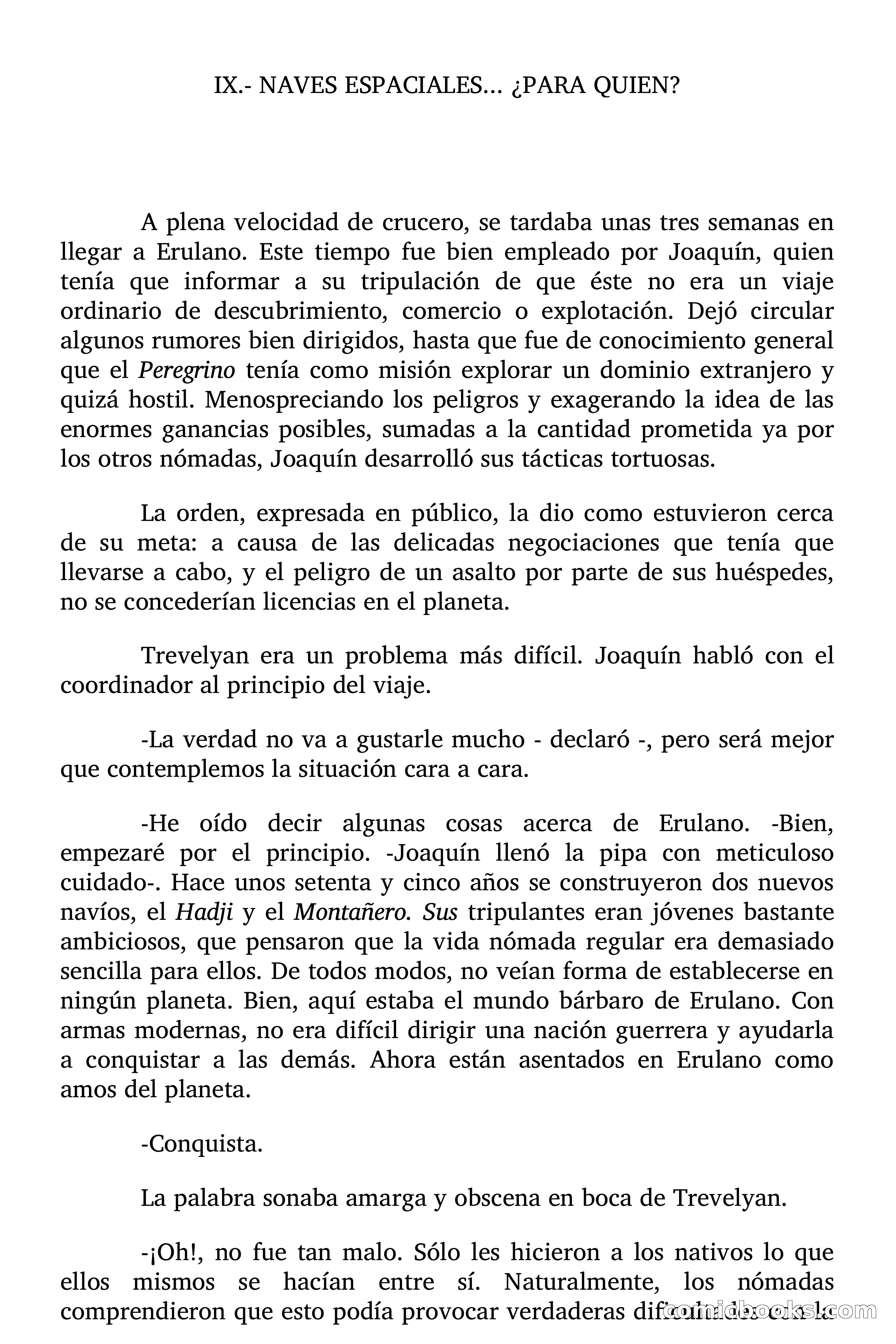 Cita Galáctica (Gitanos del Espacio) — page 63 of 168