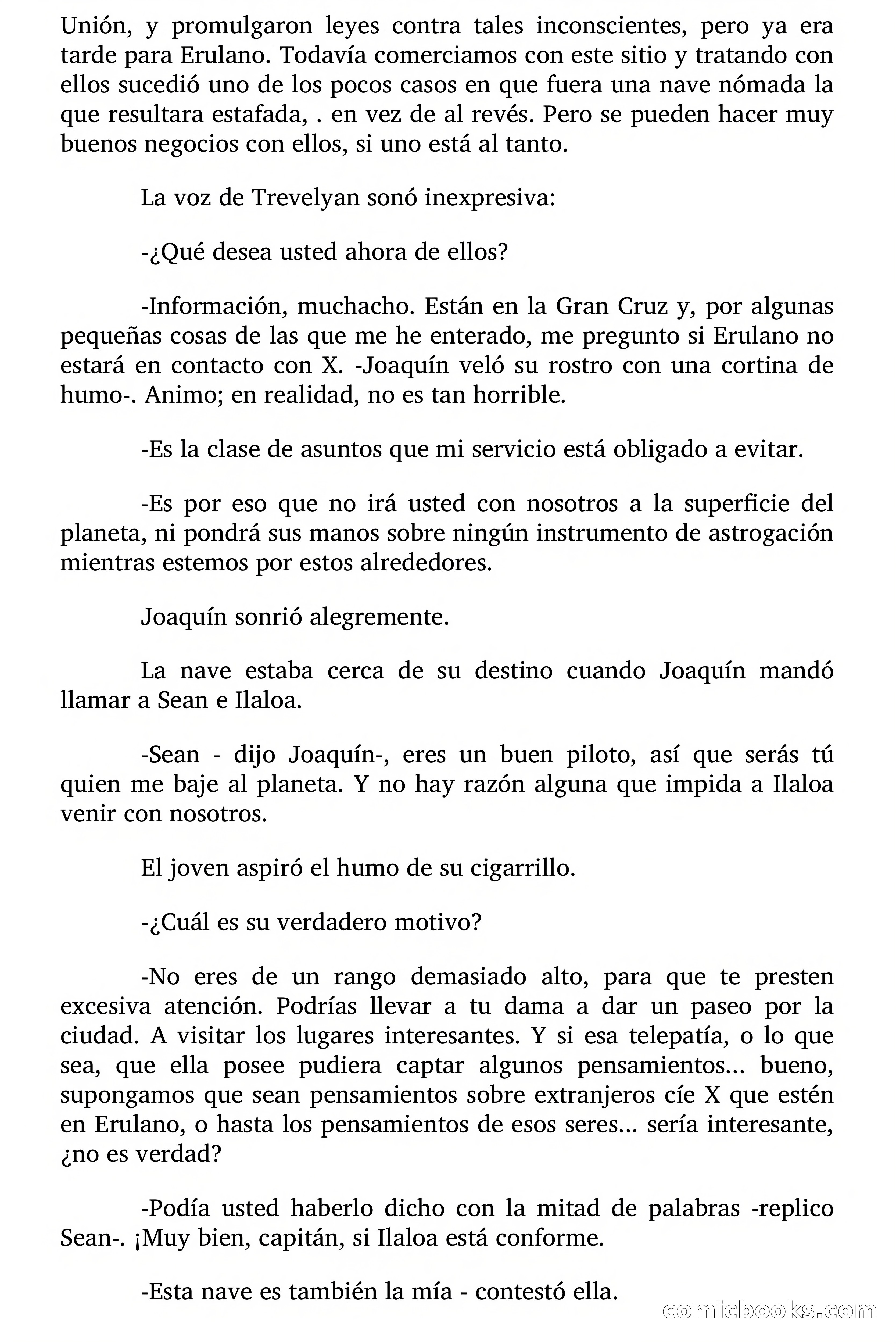 Cita Galáctica (Gitanos del Espacio) — page 64 of 168