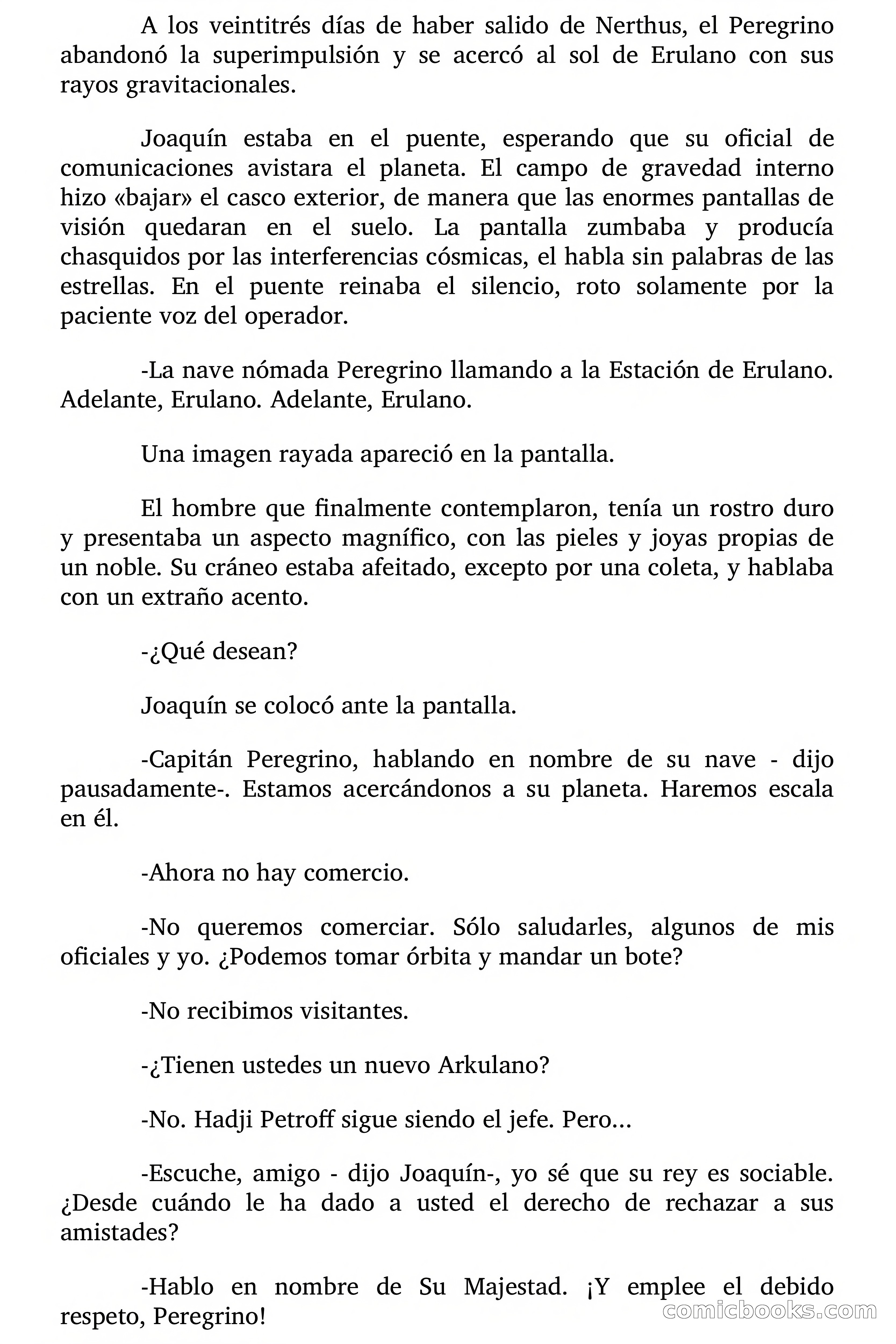 Cita Galáctica (Gitanos del Espacio) — page 65 of 168