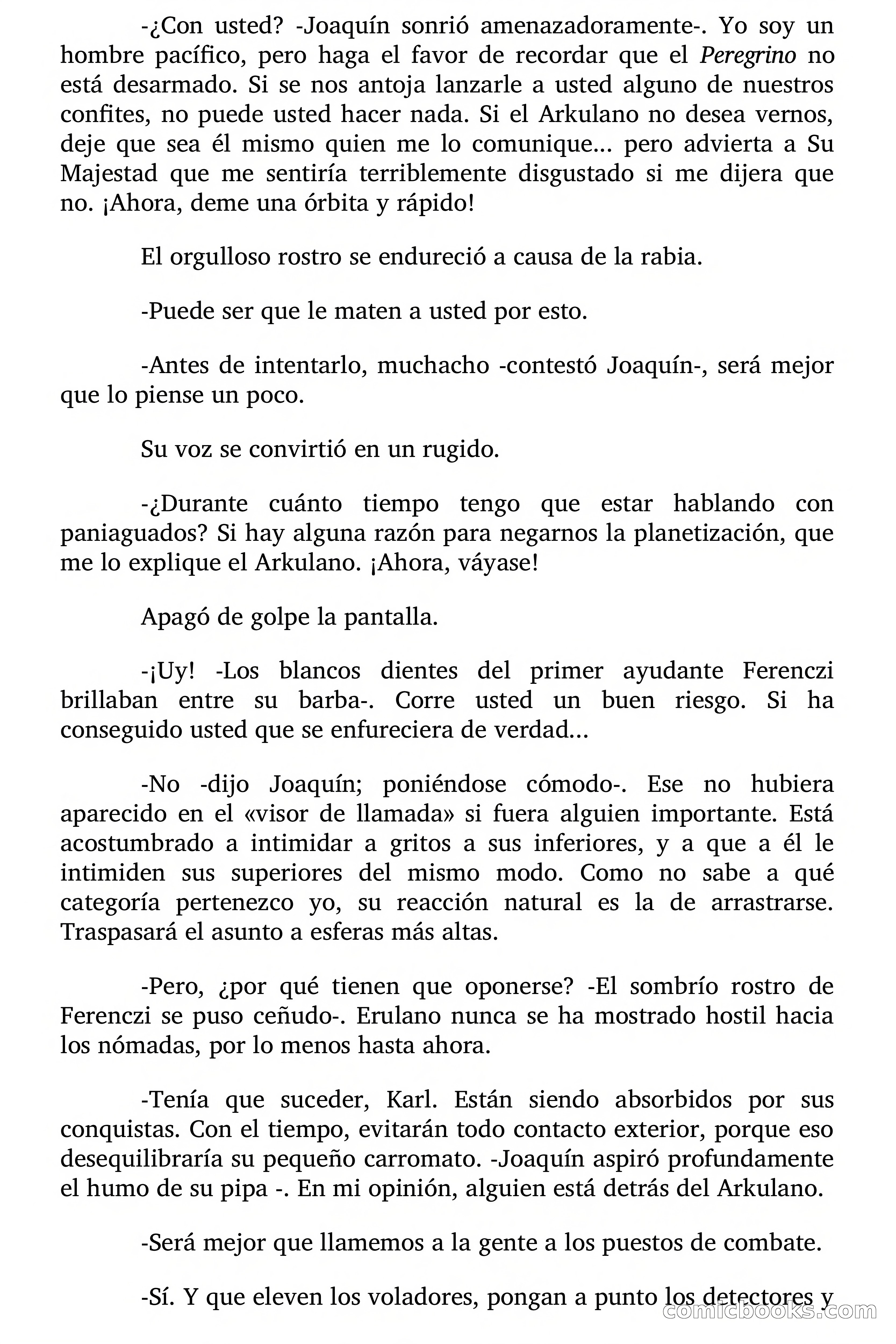 Cita Galáctica (Gitanos del Espacio) — page 66 of 168