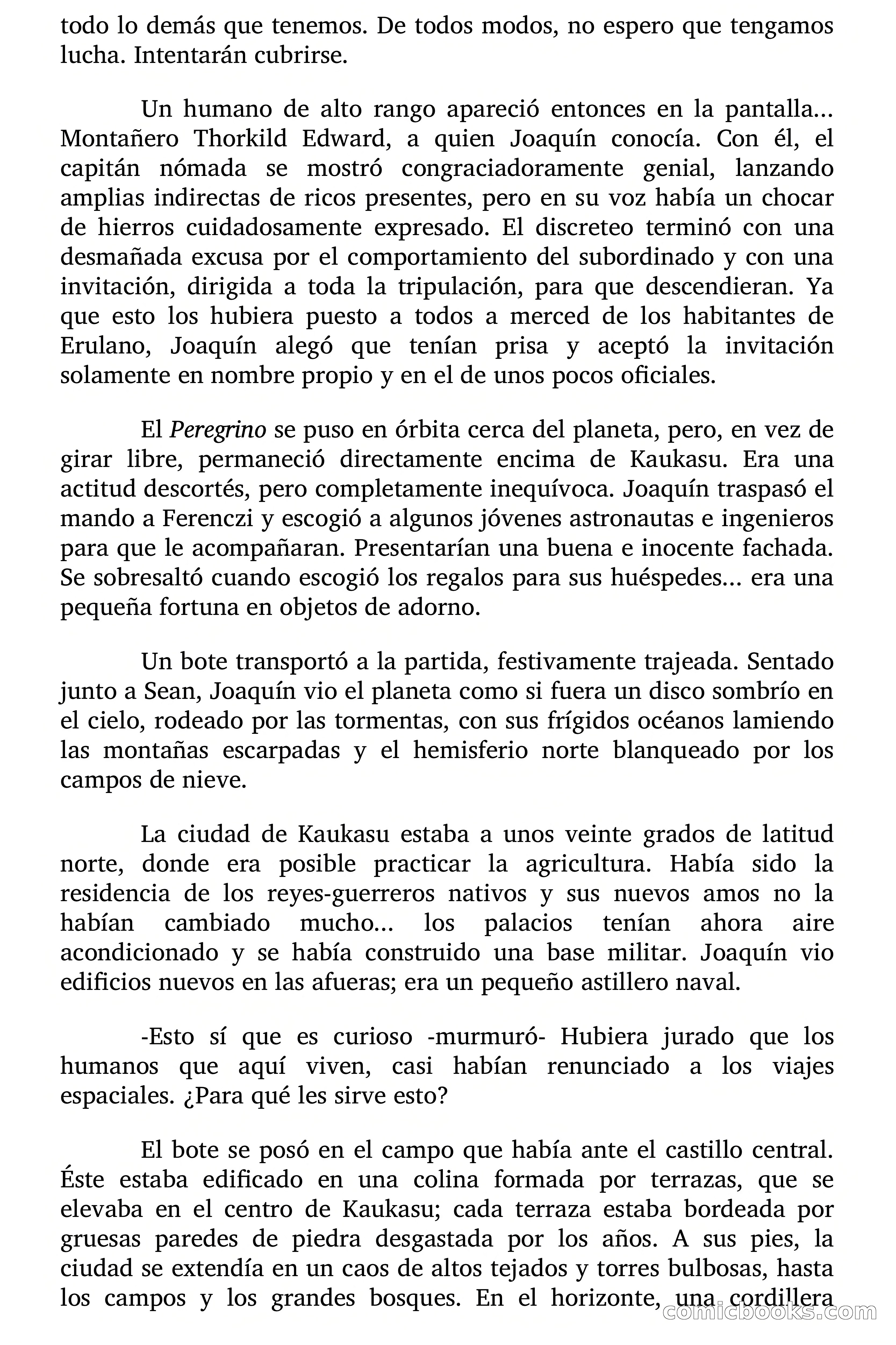 Cita Galáctica (Gitanos del Espacio) — page 67 of 168