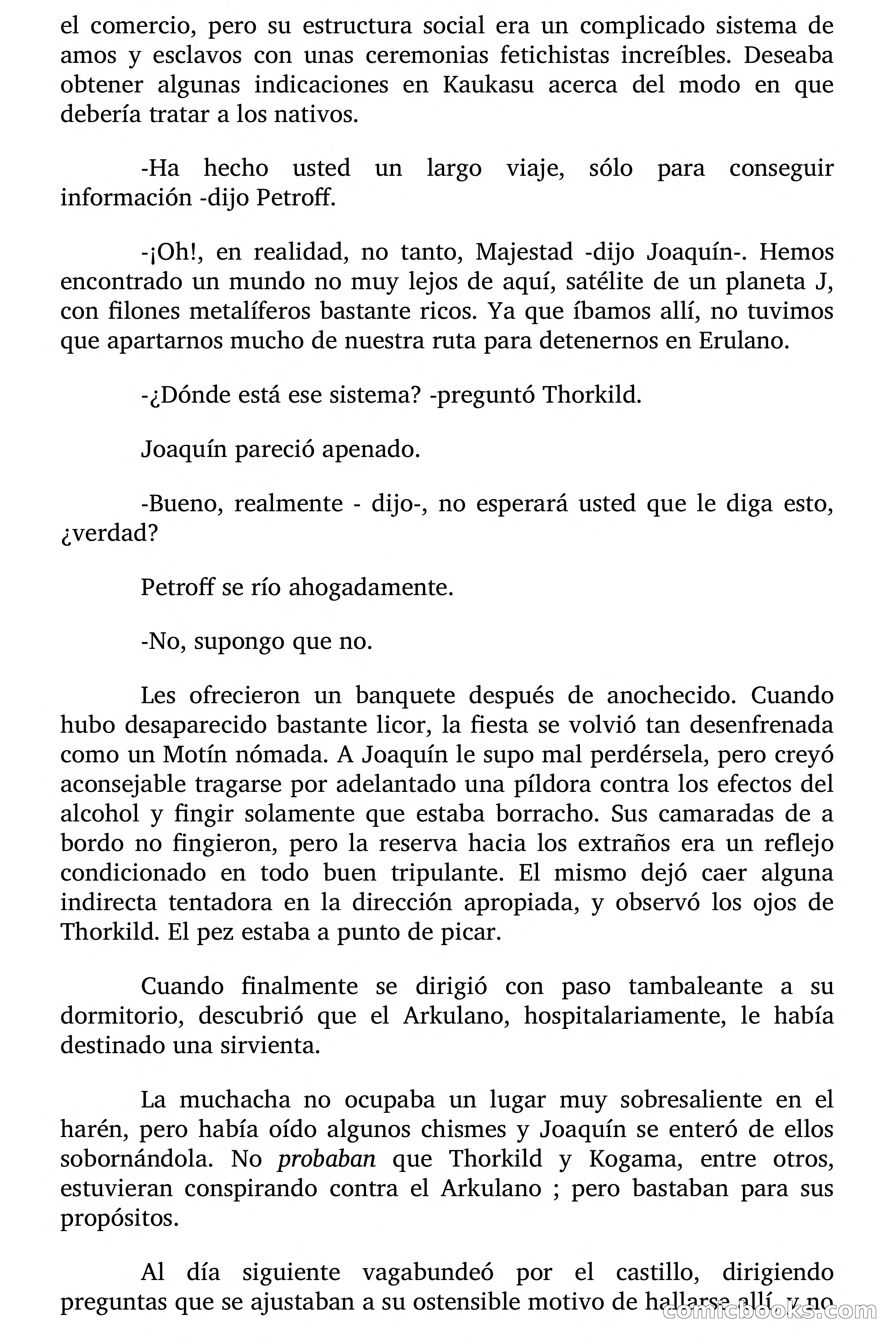 Cita Galáctica (Gitanos del Espacio) — page 71 of 168