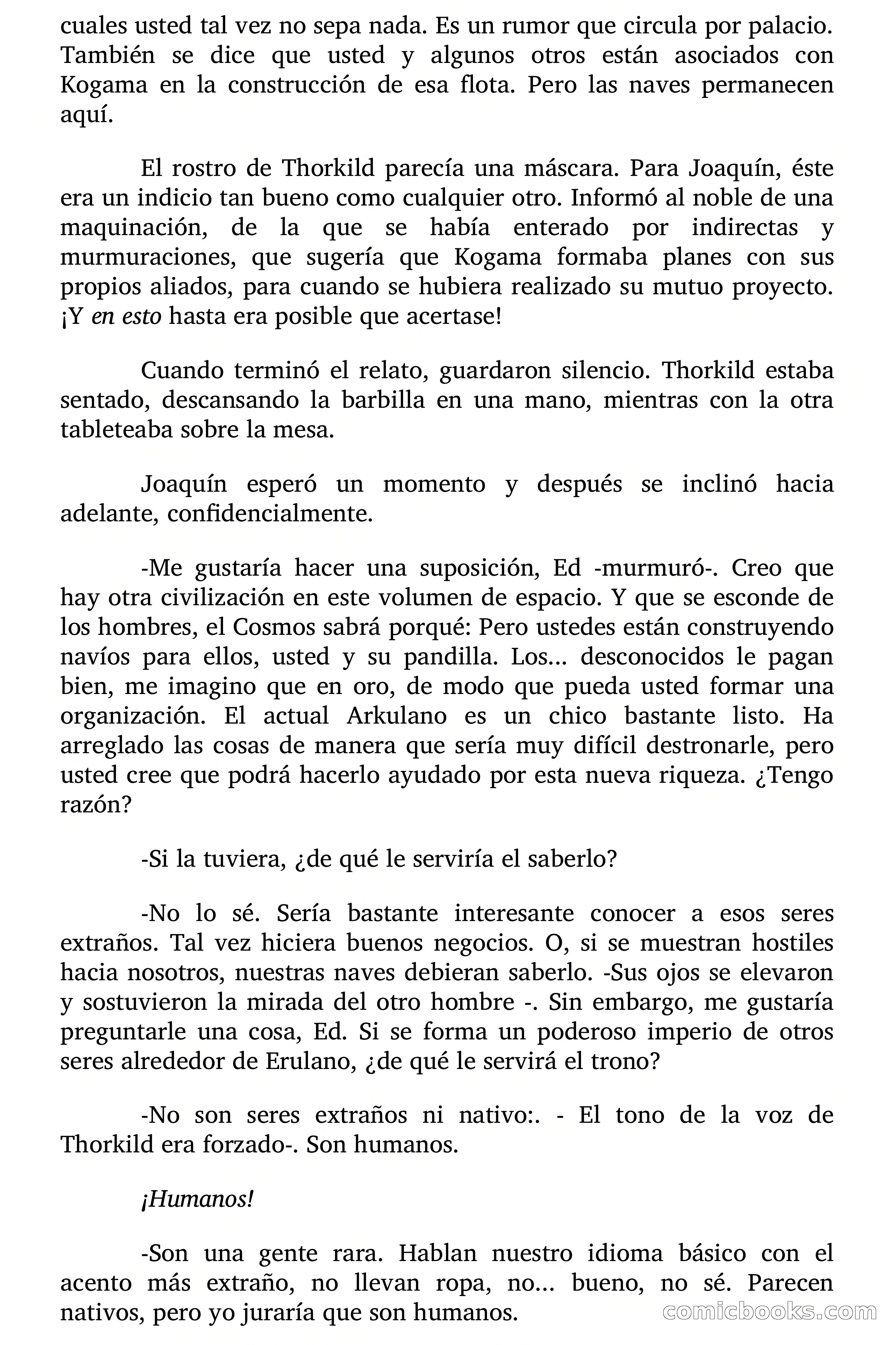 Cita Galáctica (Gitanos del Espacio) — page 74 of 168