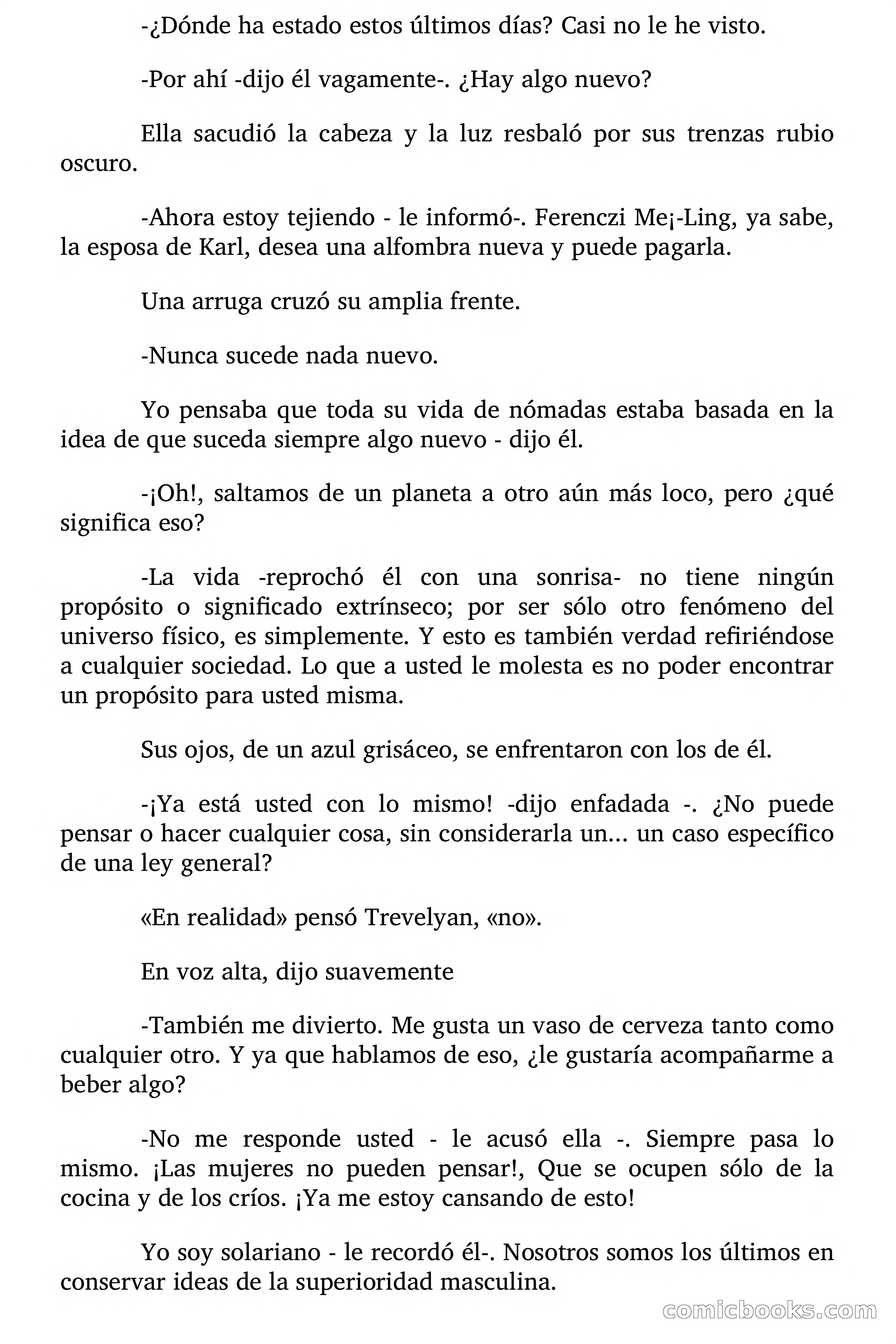 Cita Galáctica (Gitanos del Espacio) — page 85 of 168