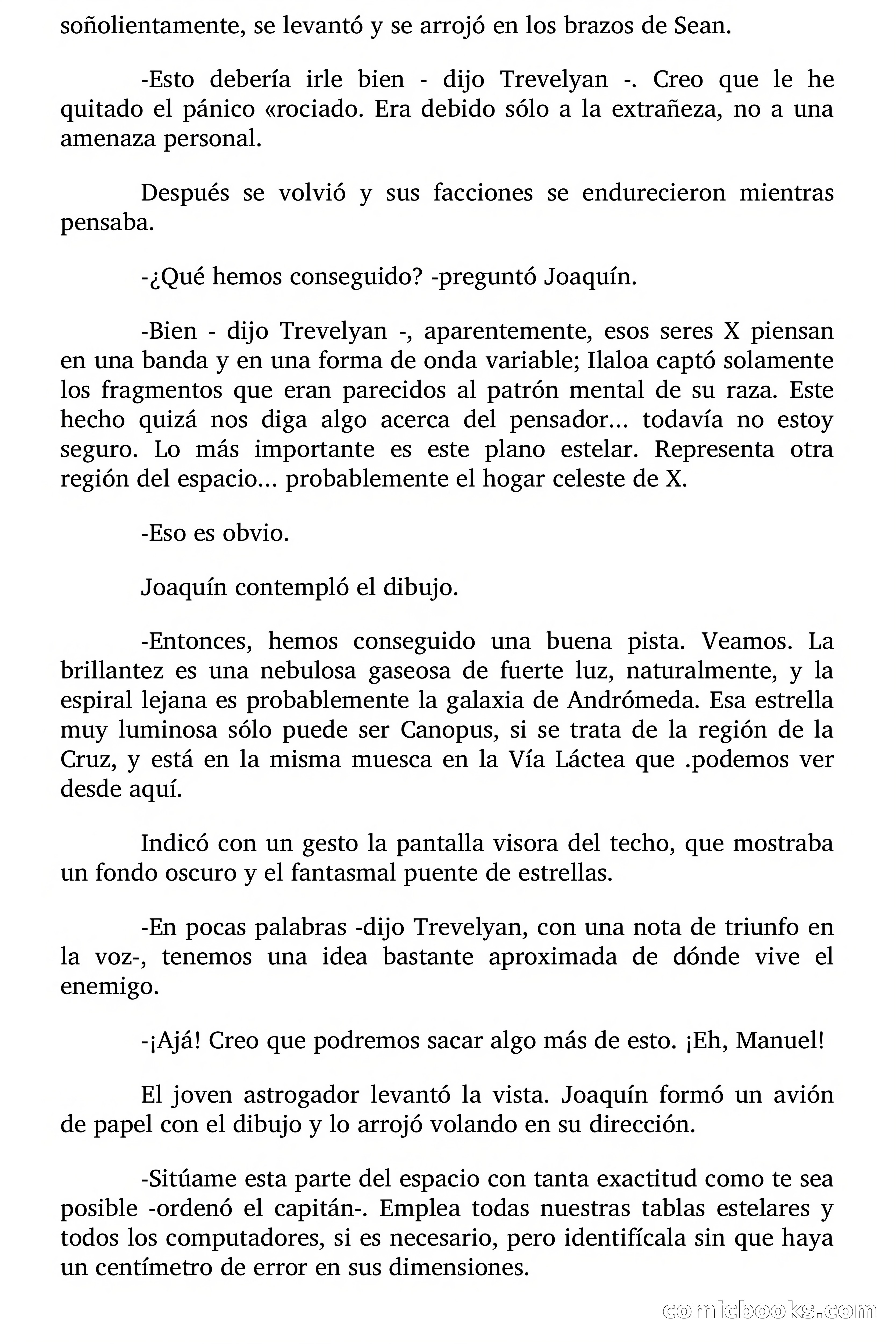 Cita Galáctica (Gitanos del Espacio) — page 91 of 168