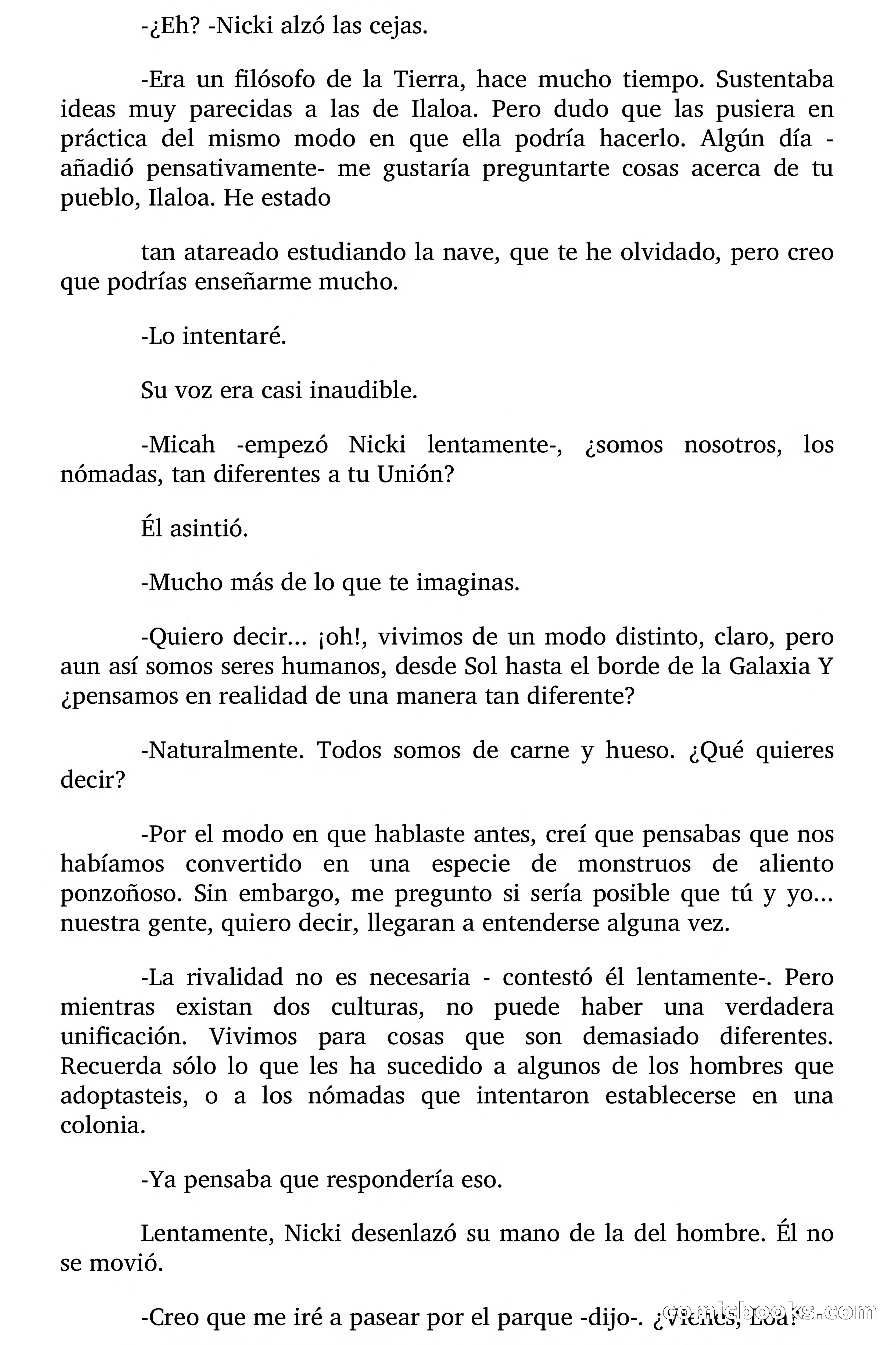 Cita Galáctica (Gitanos del Espacio) — page 97 of 168