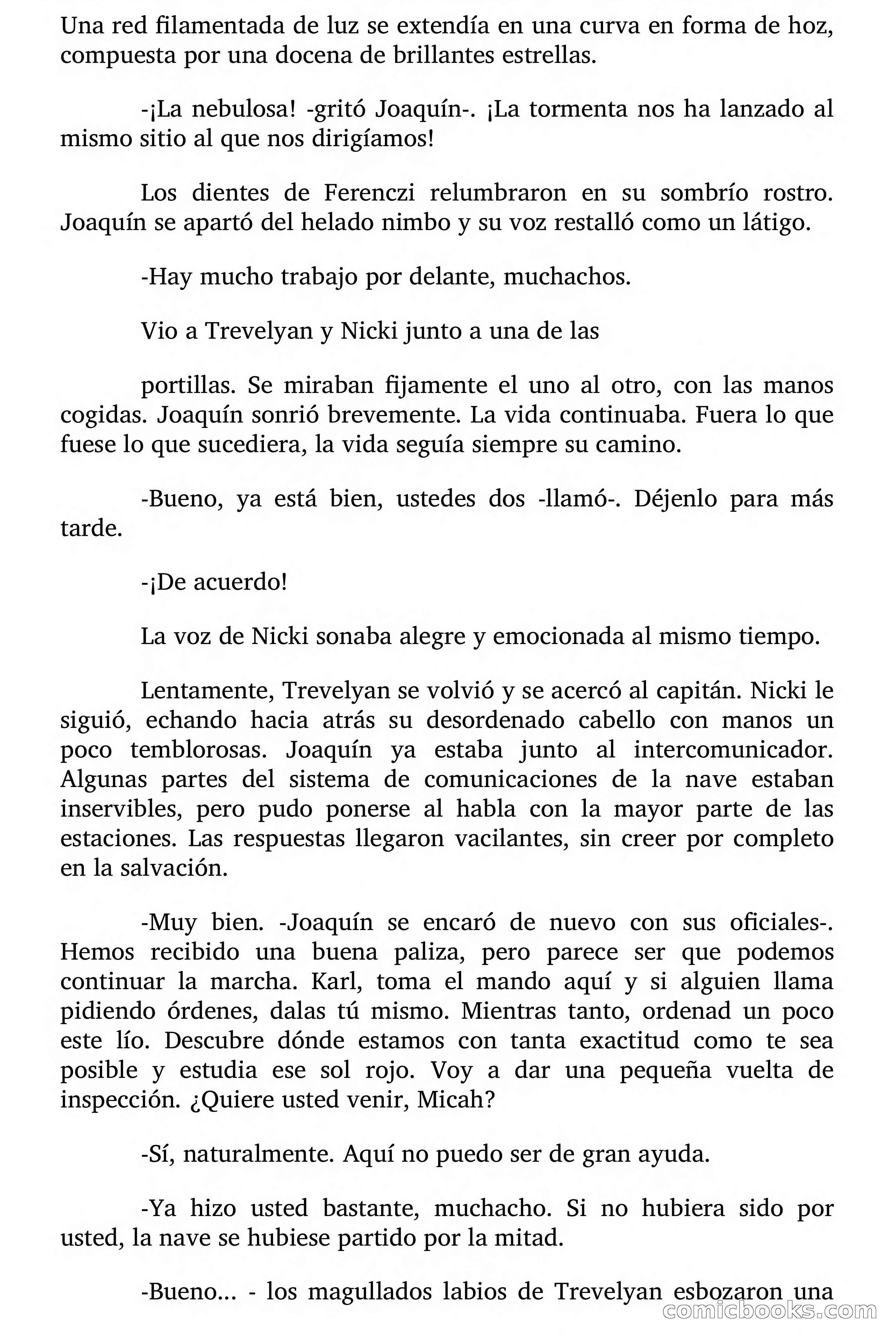 Cita Galáctica (Gitanos del Espacio) — page 106 of 168
