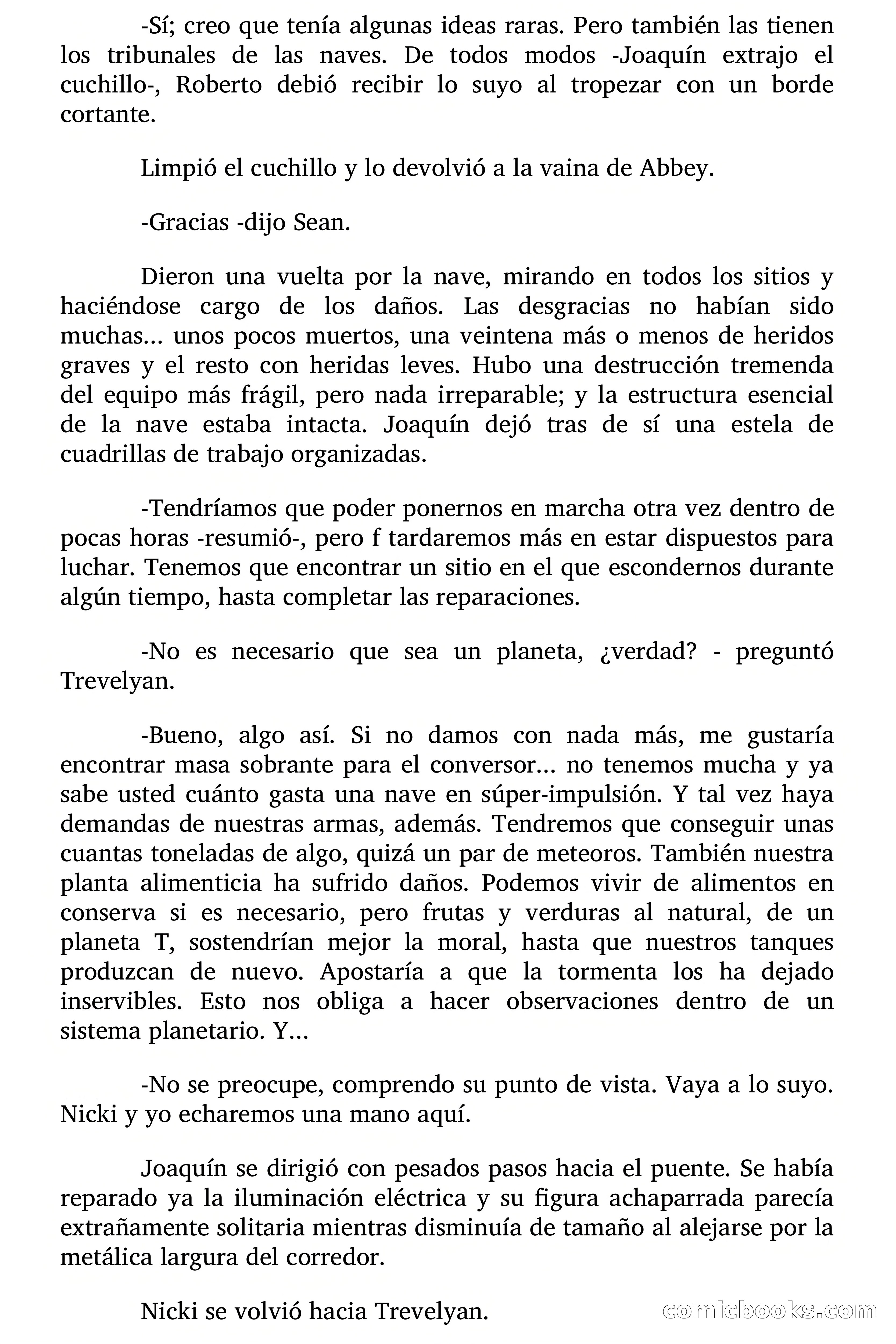 Cita Galáctica (Gitanos del Espacio) — page 108 of 168