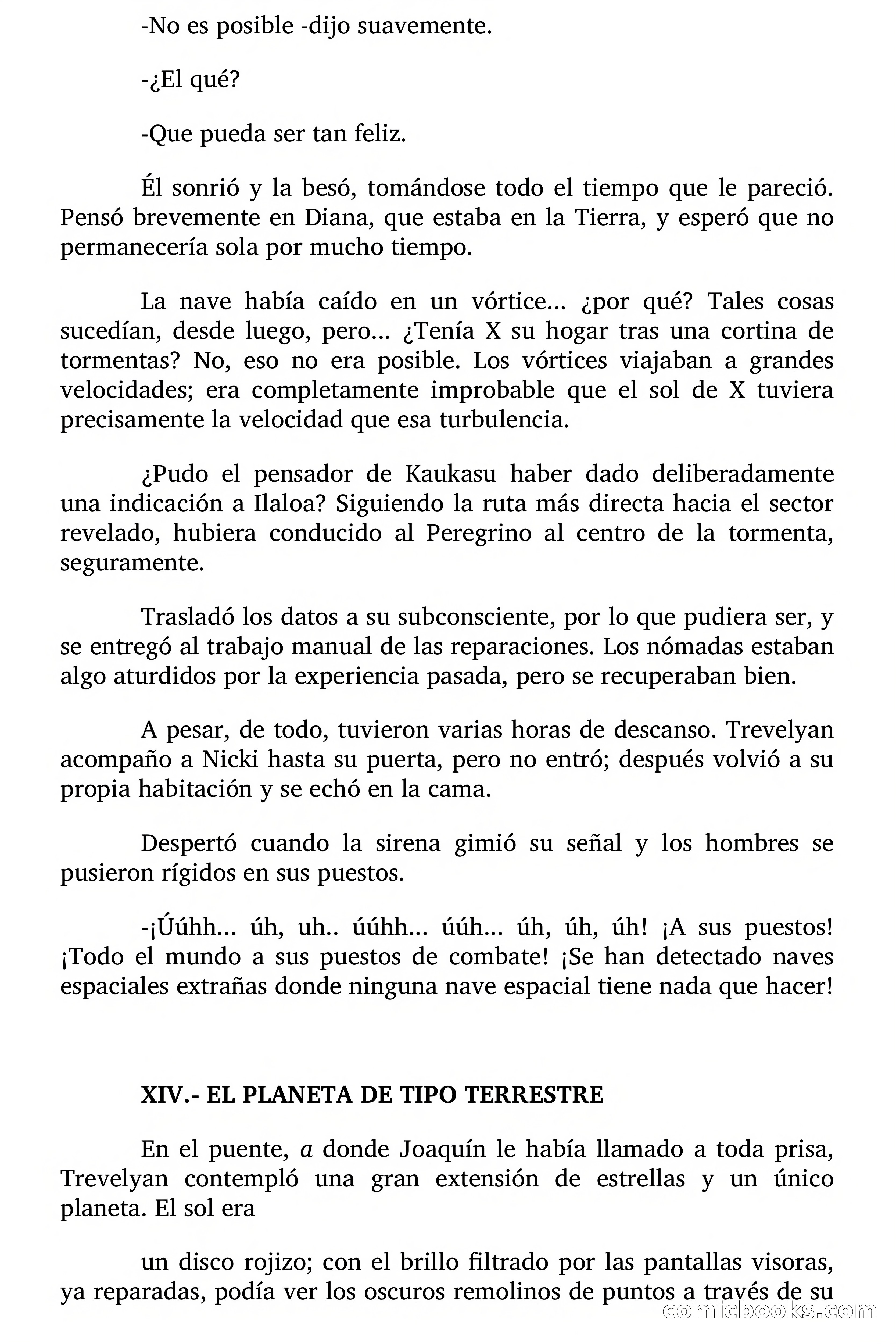 Cita Galáctica (Gitanos del Espacio) — page 109 of 168