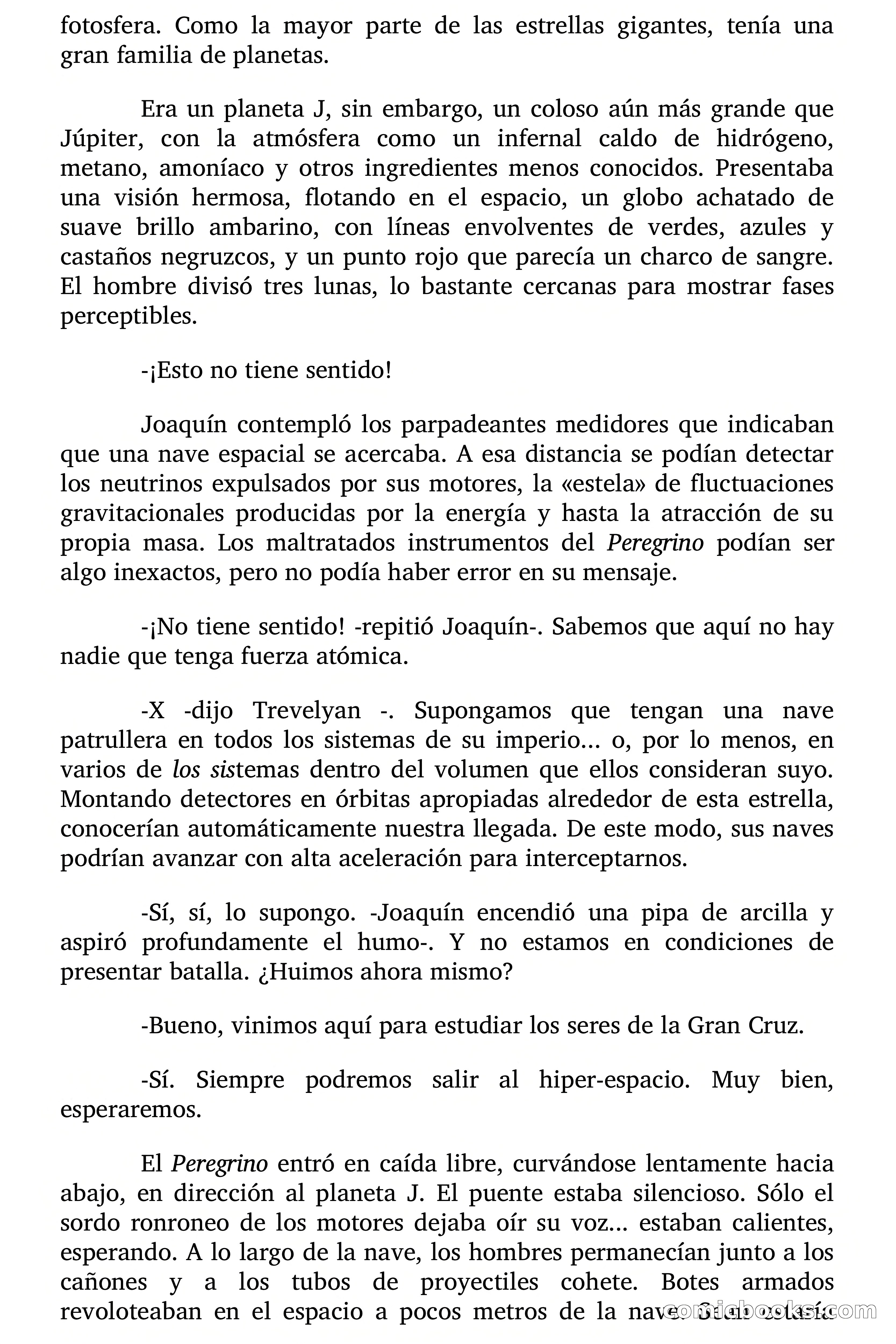 Cita Galáctica (Gitanos del Espacio) — page 110 of 168