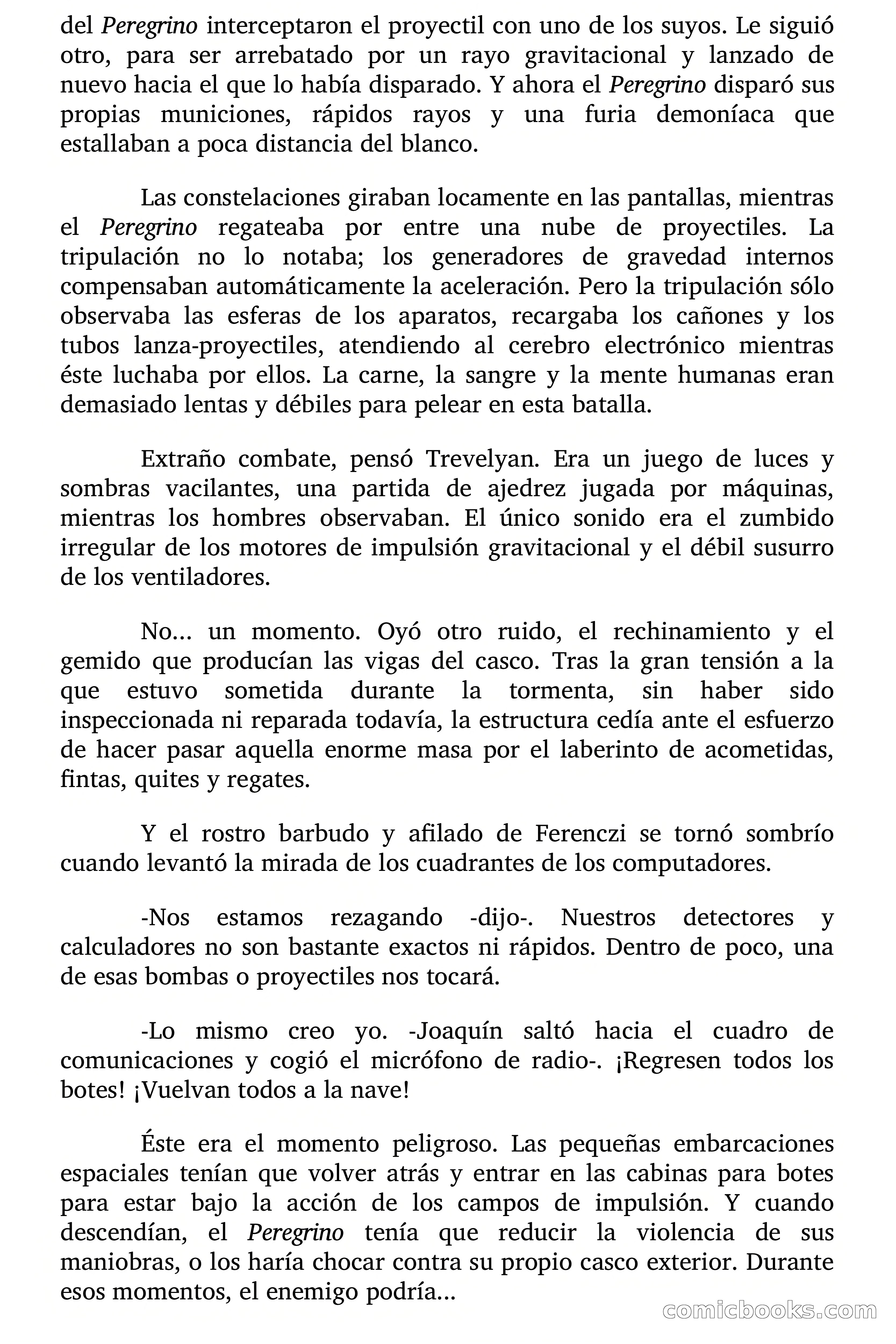 Cita Galáctica (Gitanos del Espacio) — page 113 of 168
