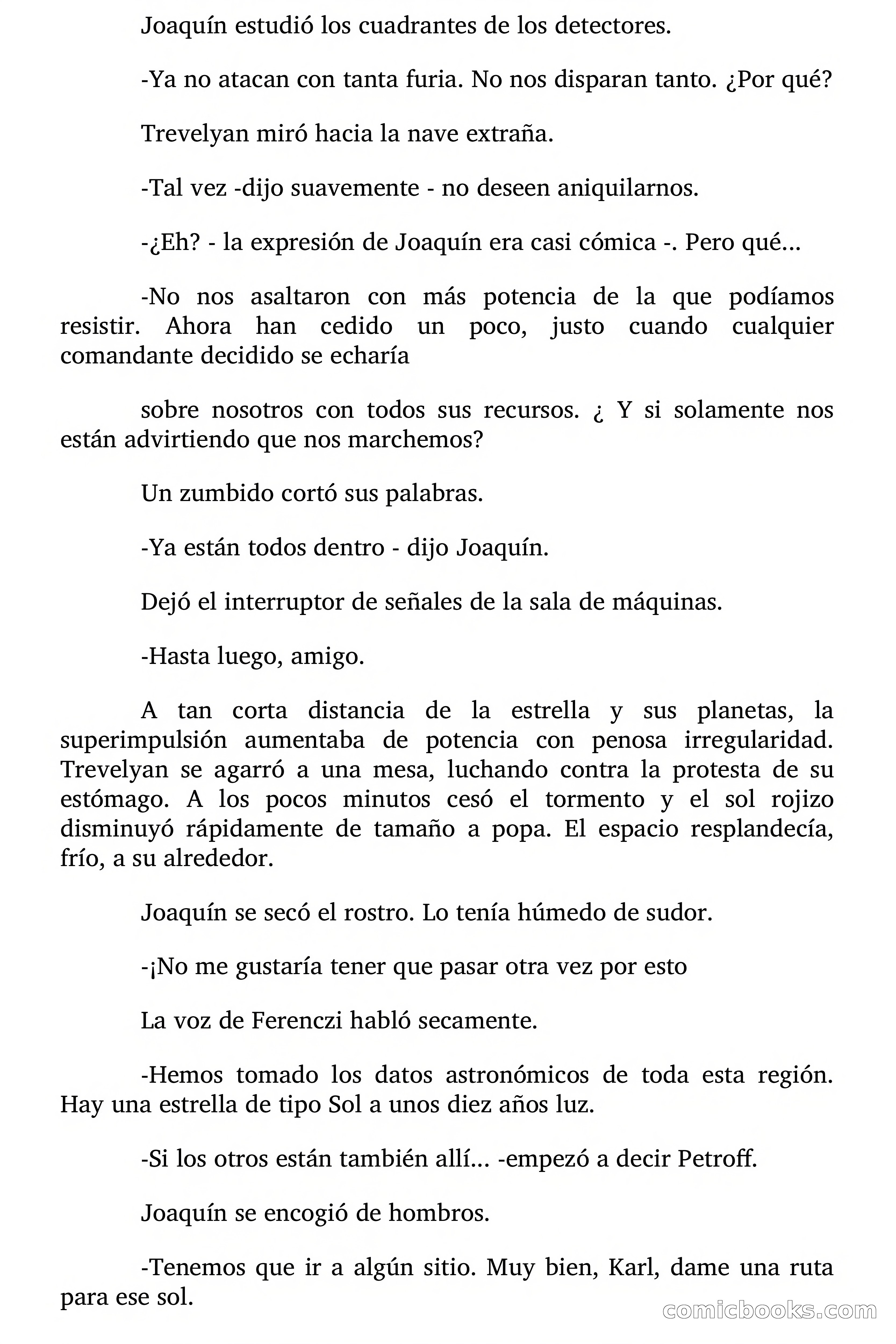 Cita Galáctica (Gitanos del Espacio) — page 114 of 168