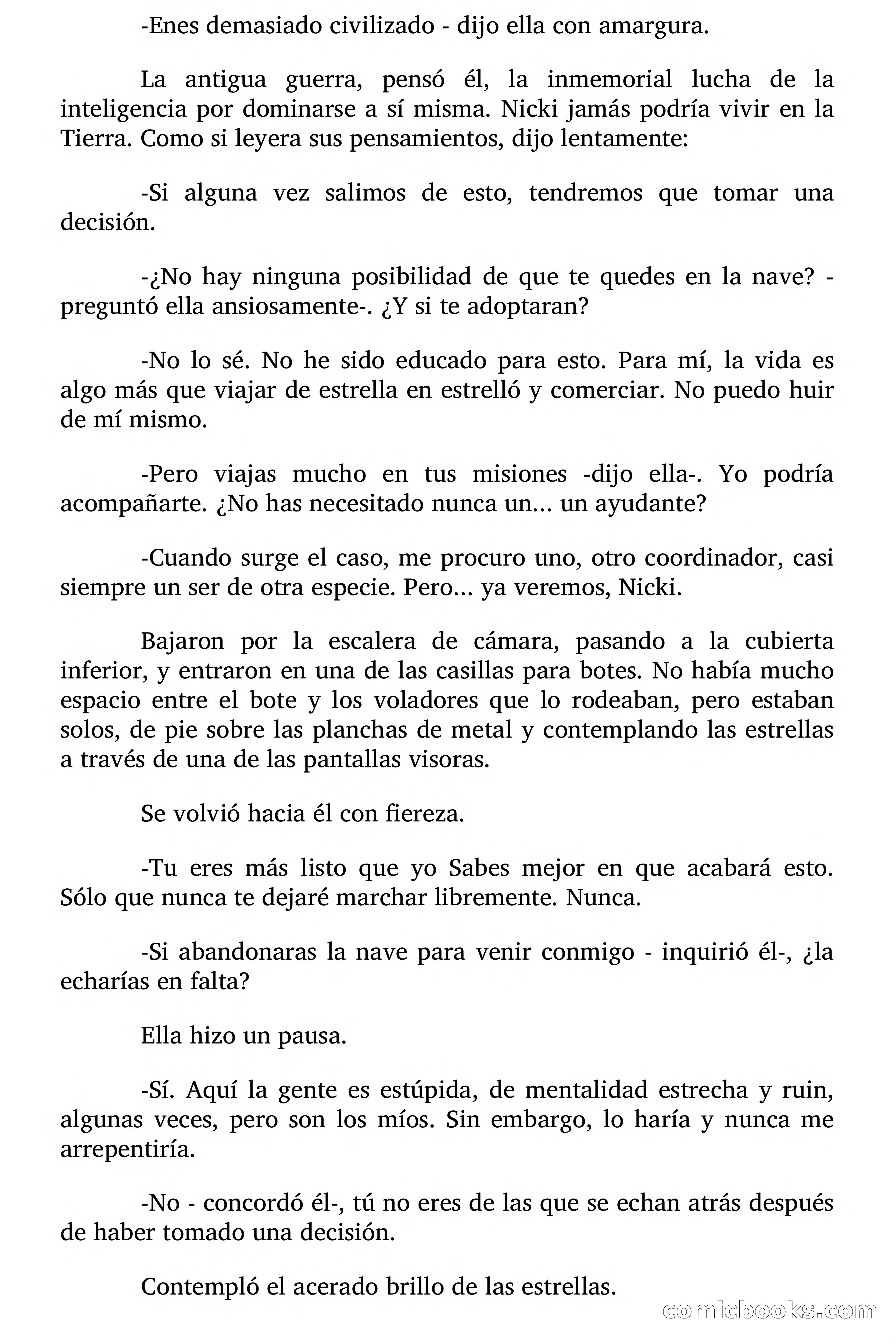 Cita Galáctica (Gitanos del Espacio) — page 116 of 168