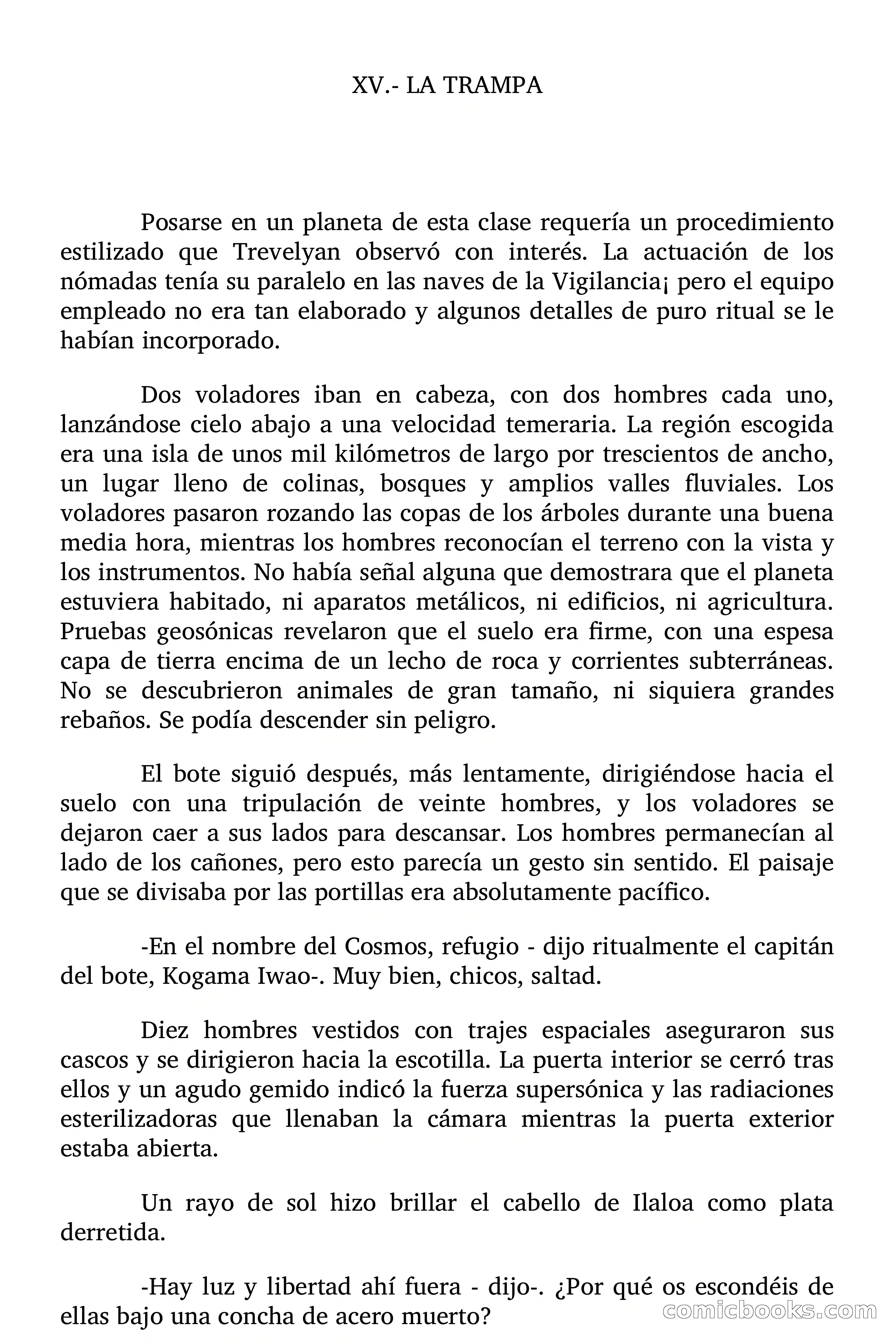 Cita Galáctica (Gitanos del Espacio) — page 118 of 168