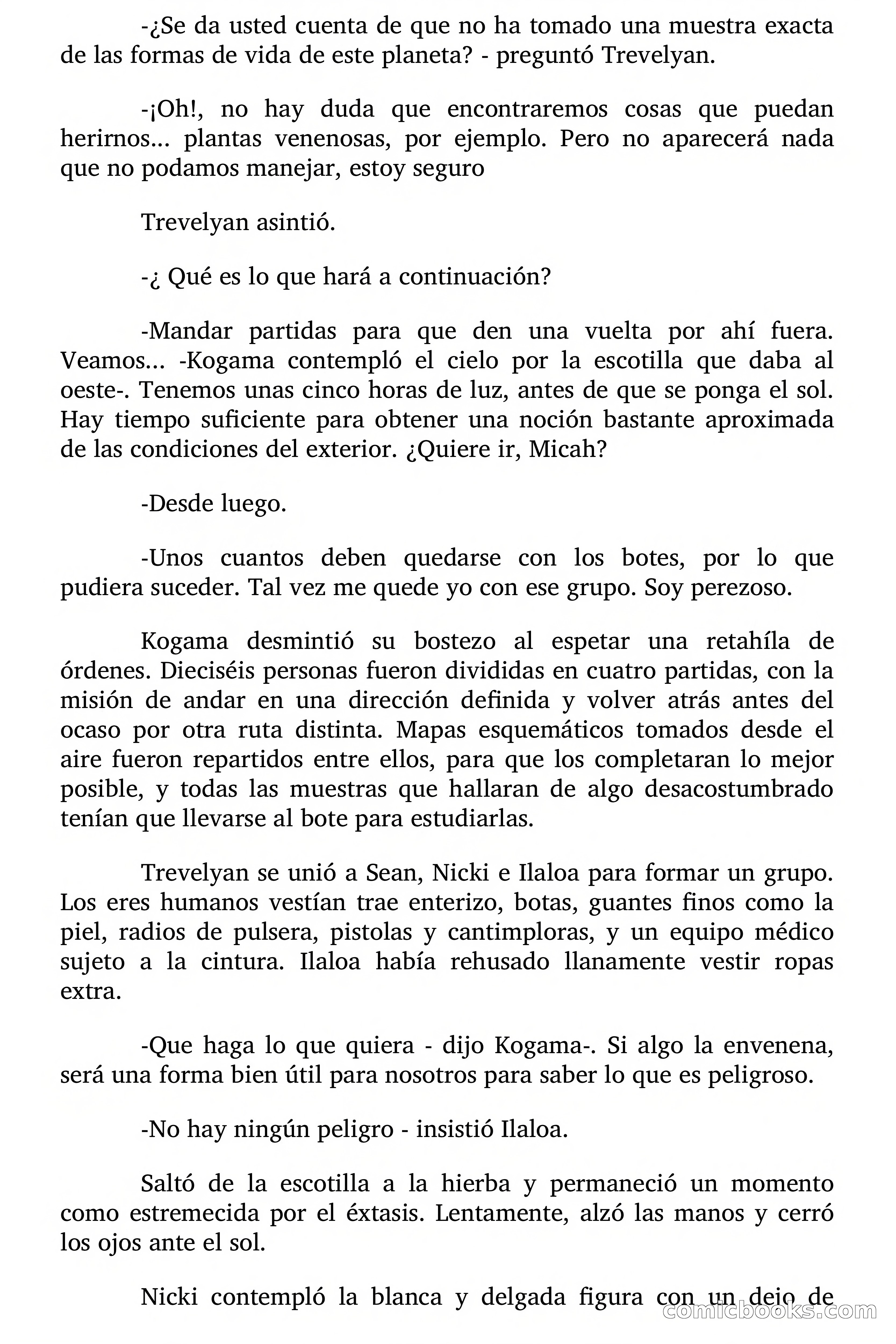 Cita Galáctica (Gitanos del Espacio) — page 120 of 168