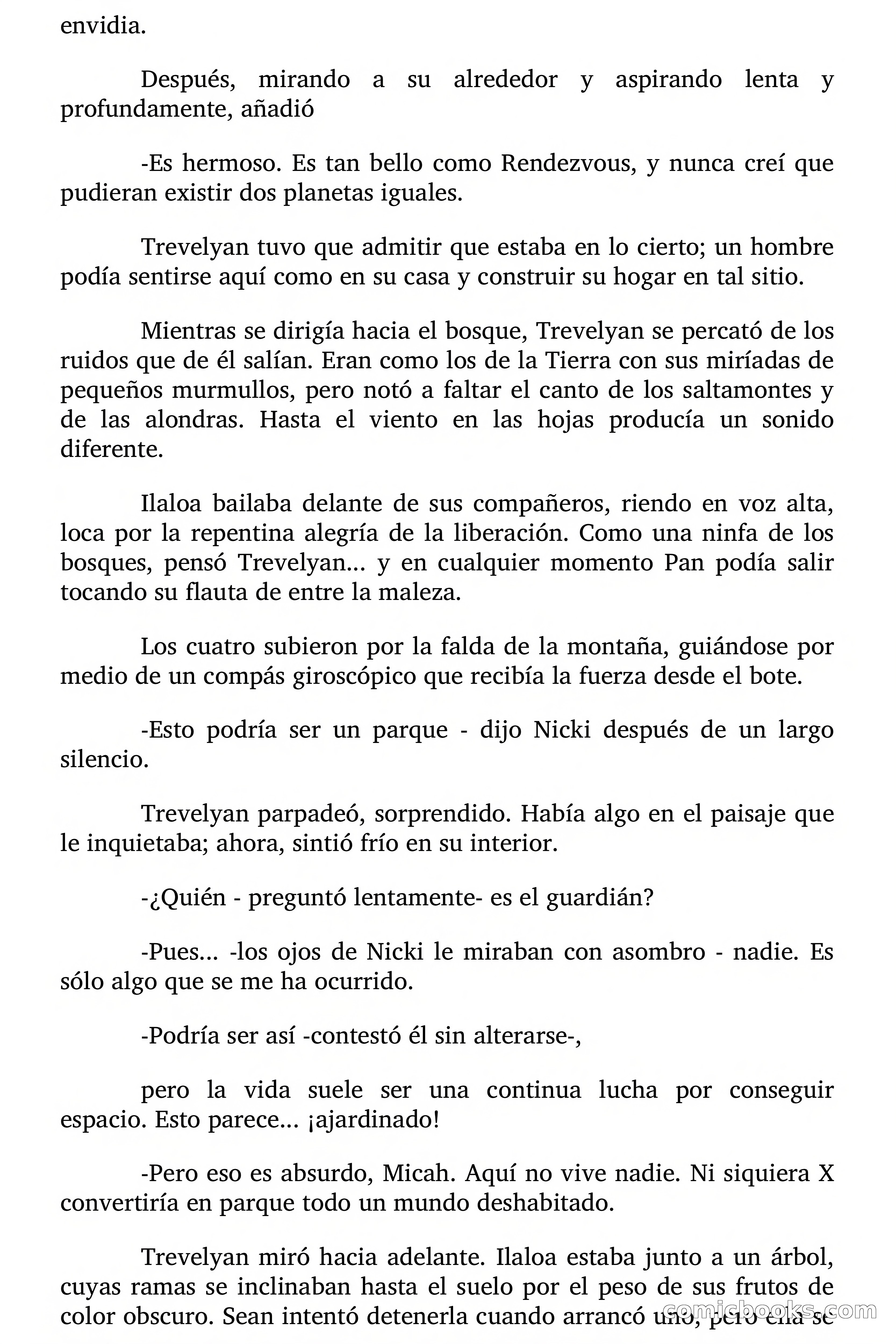 Cita Galáctica (Gitanos del Espacio) — page 121 of 168