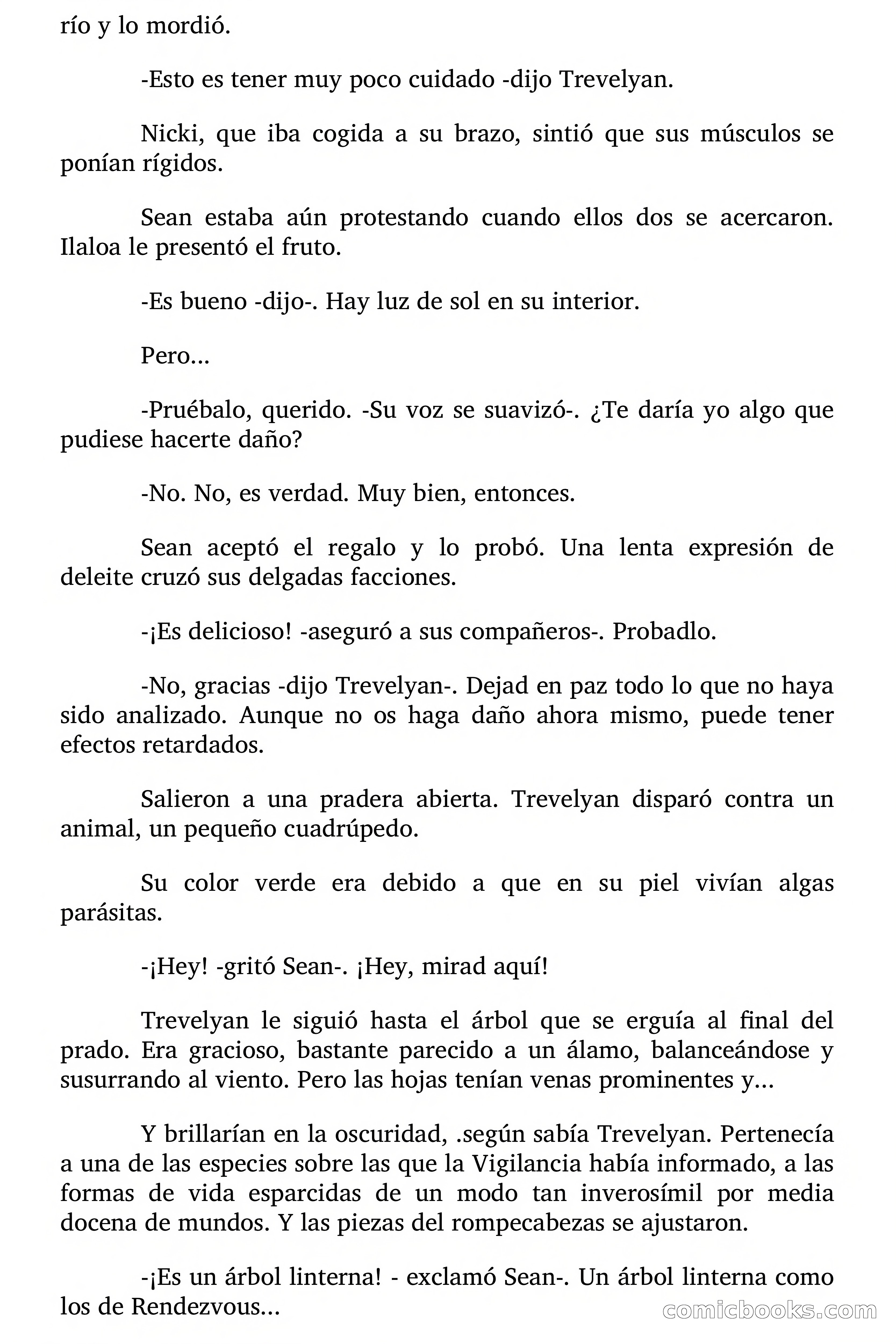 Cita Galáctica (Gitanos del Espacio) — page 122 of 168
