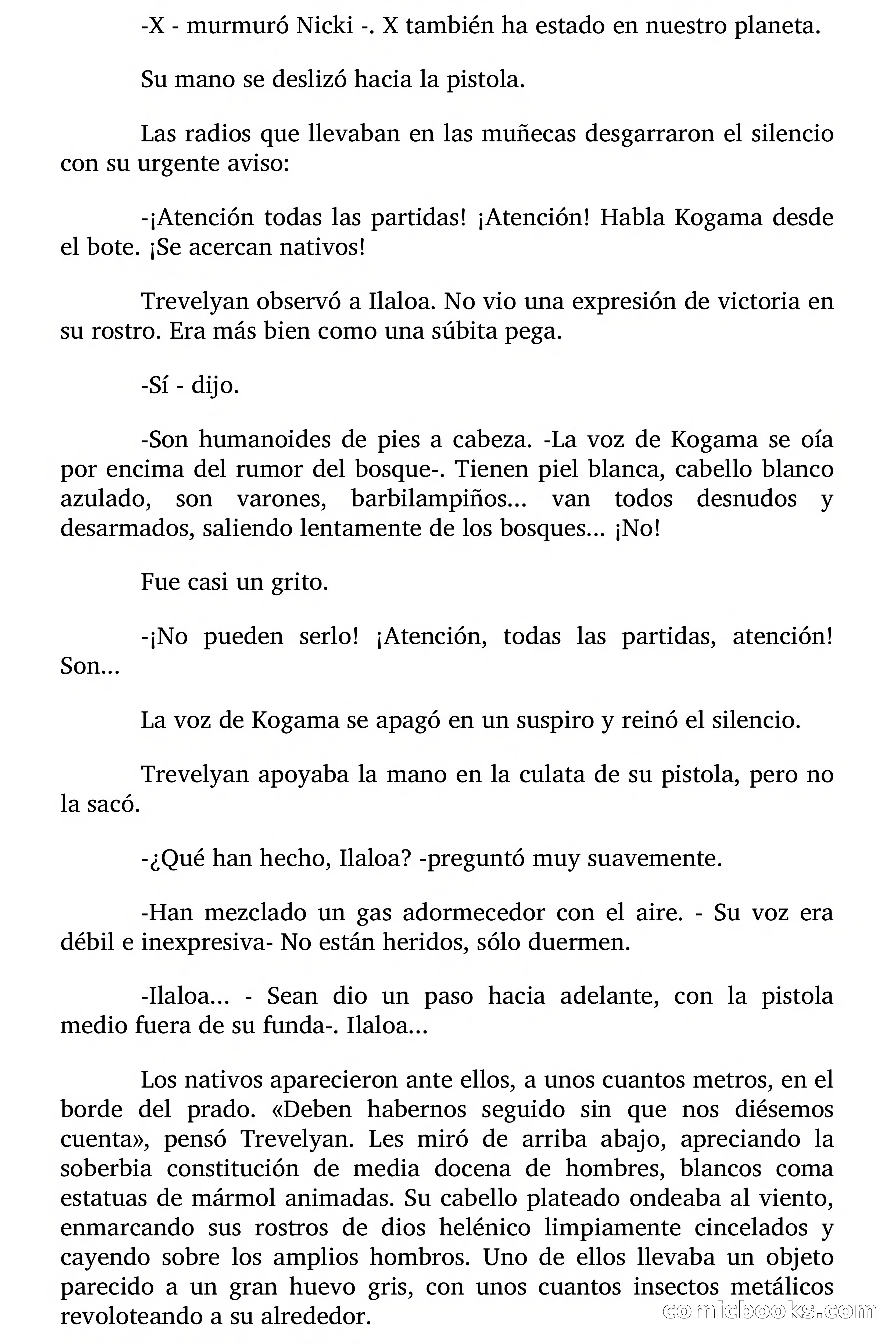 Cita Galáctica (Gitanos del Espacio) — page 123 of 168