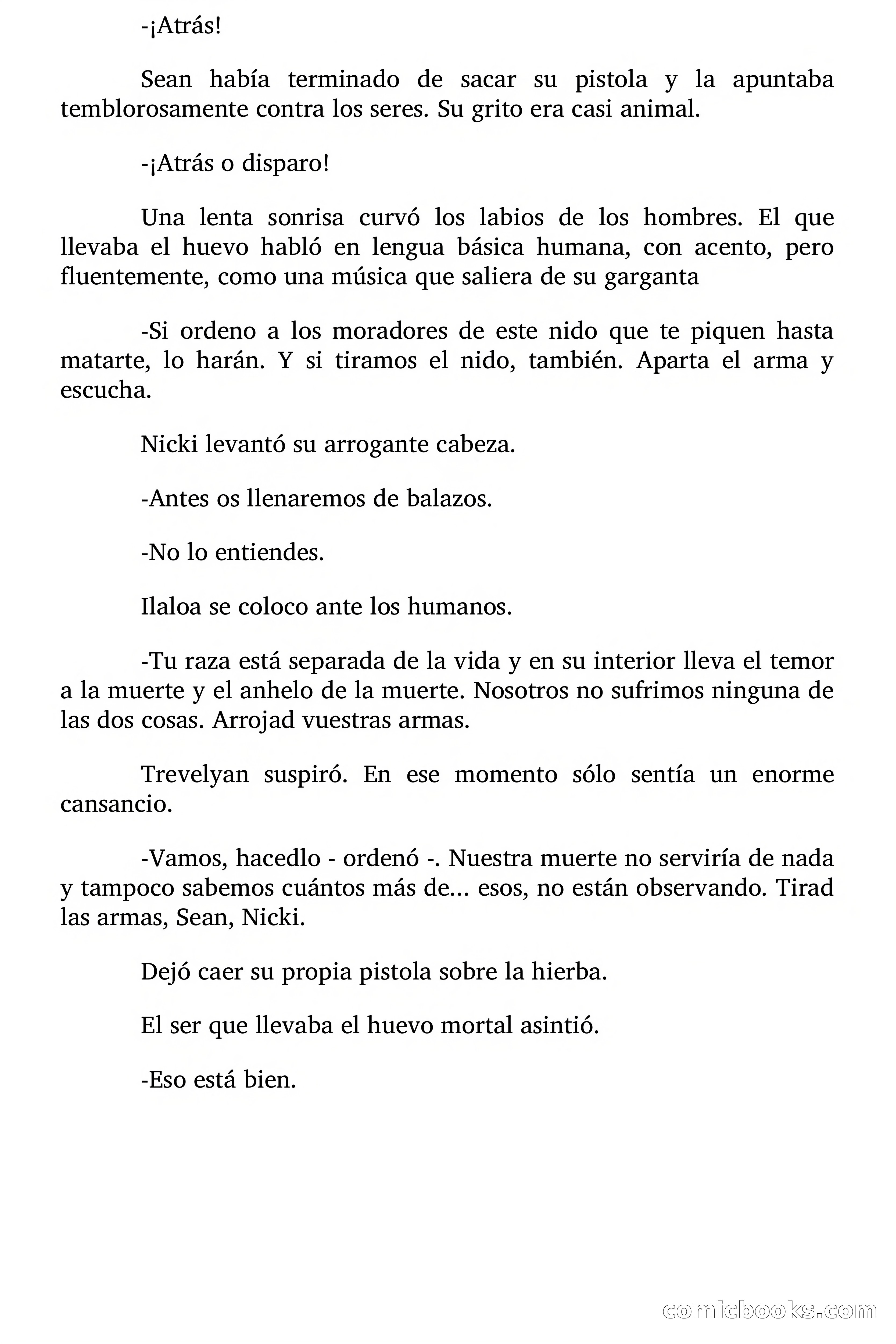 Cita Galáctica (Gitanos del Espacio) — page 124 of 168