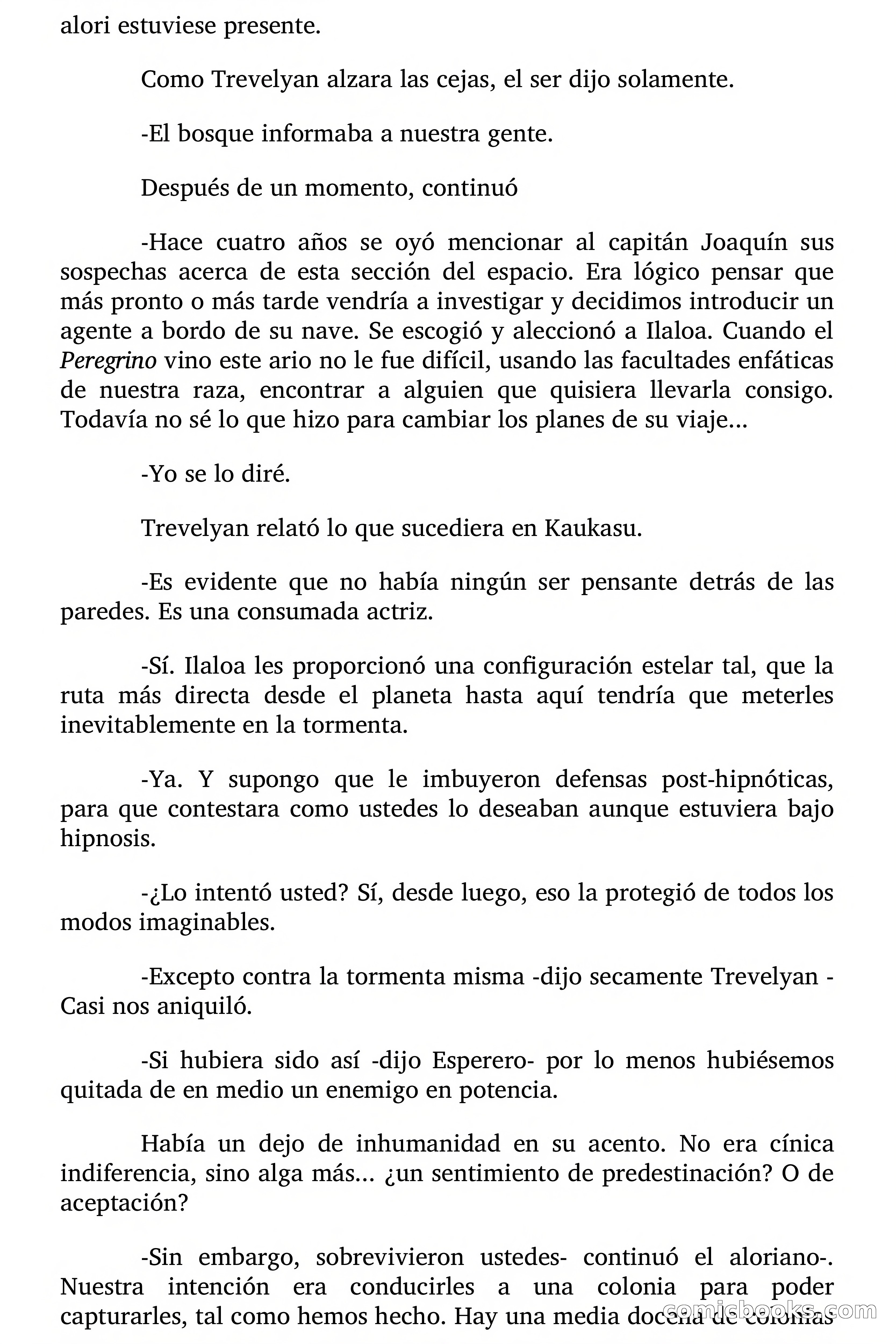 Cita Galáctica (Gitanos del Espacio) — page 127 of 168