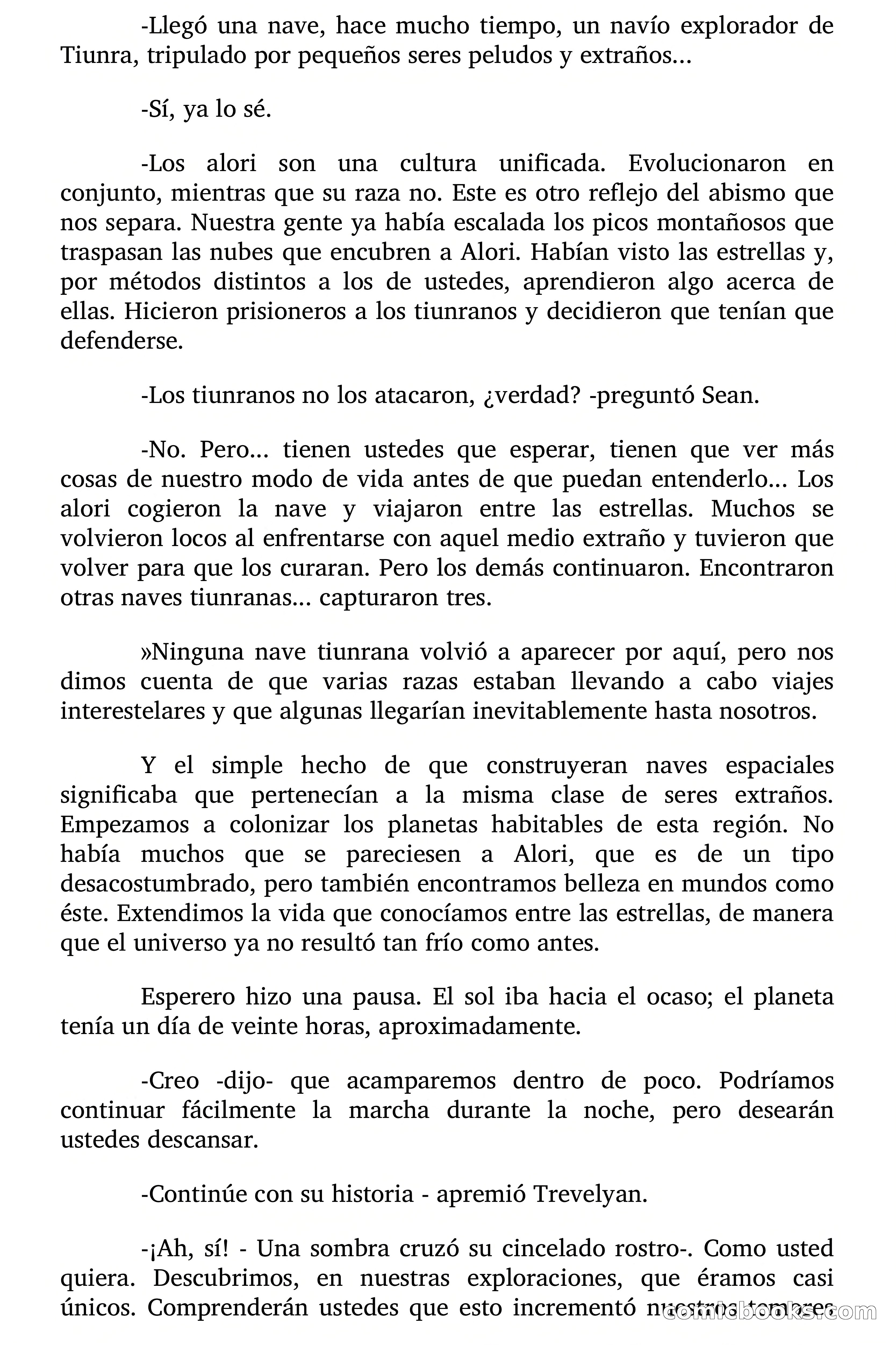 Cita Galáctica (Gitanos del Espacio) — page 130 of 168