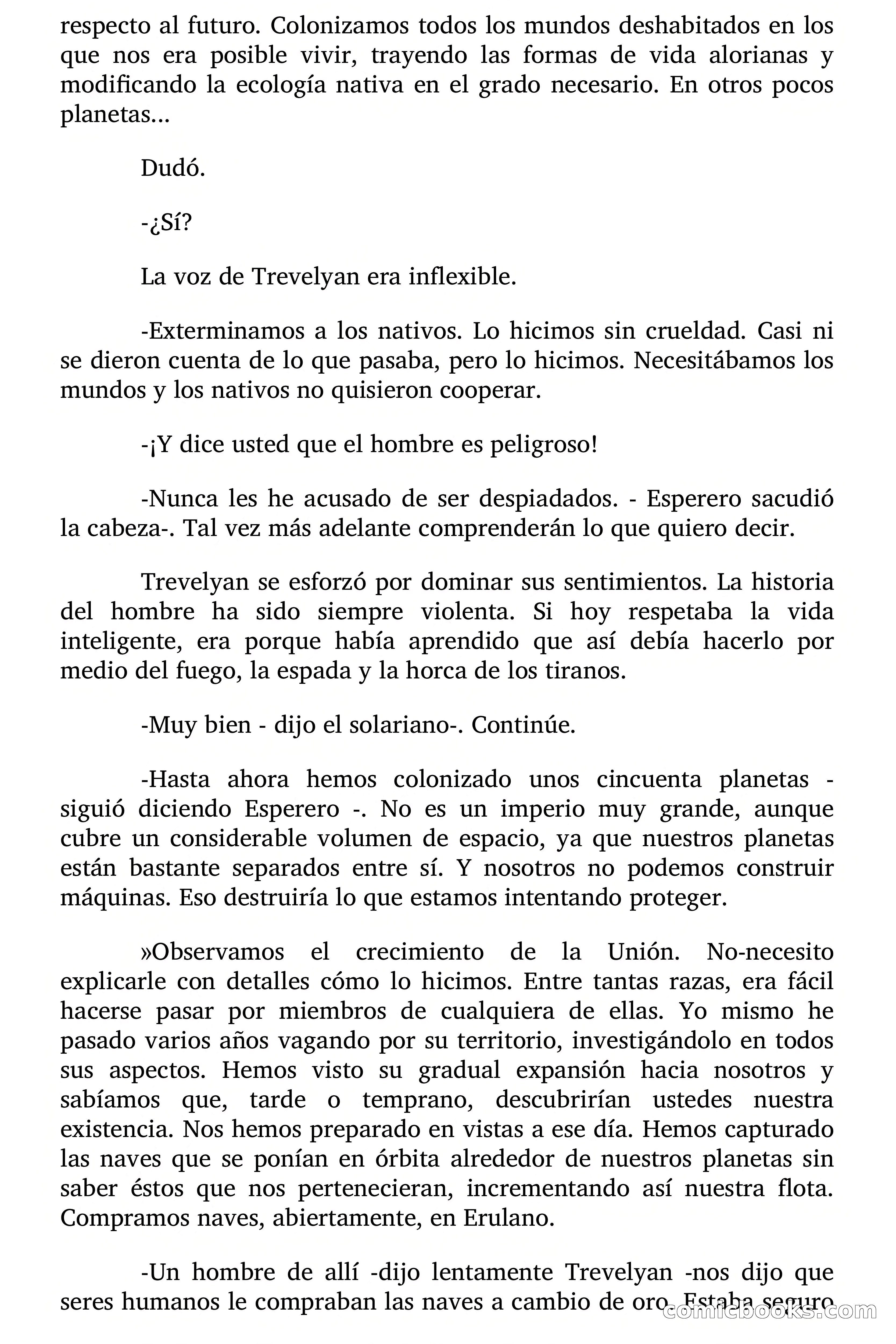 Cita Galáctica (Gitanos del Espacio) — page 131 of 168
