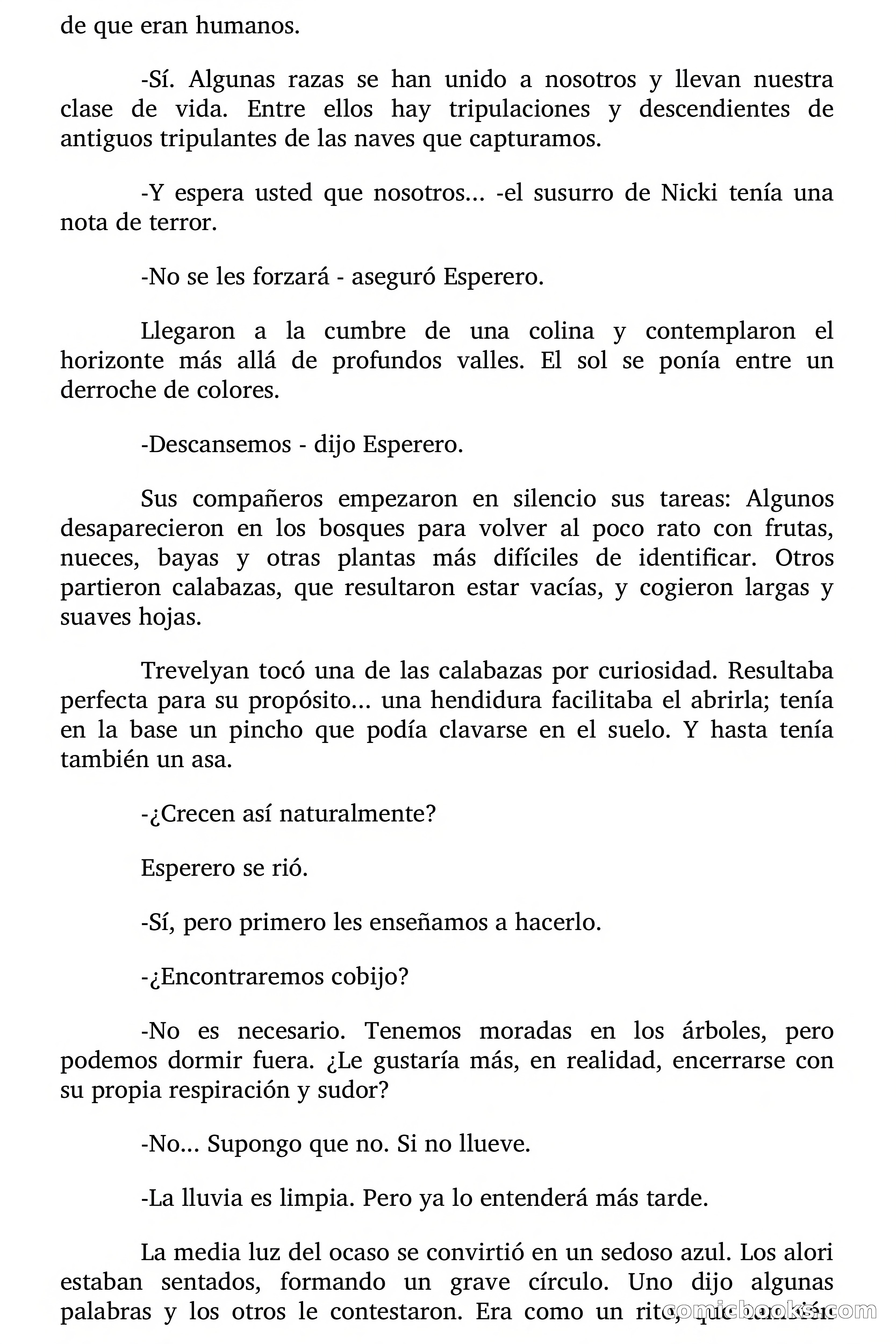 Cita Galáctica (Gitanos del Espacio) — page 132 of 168