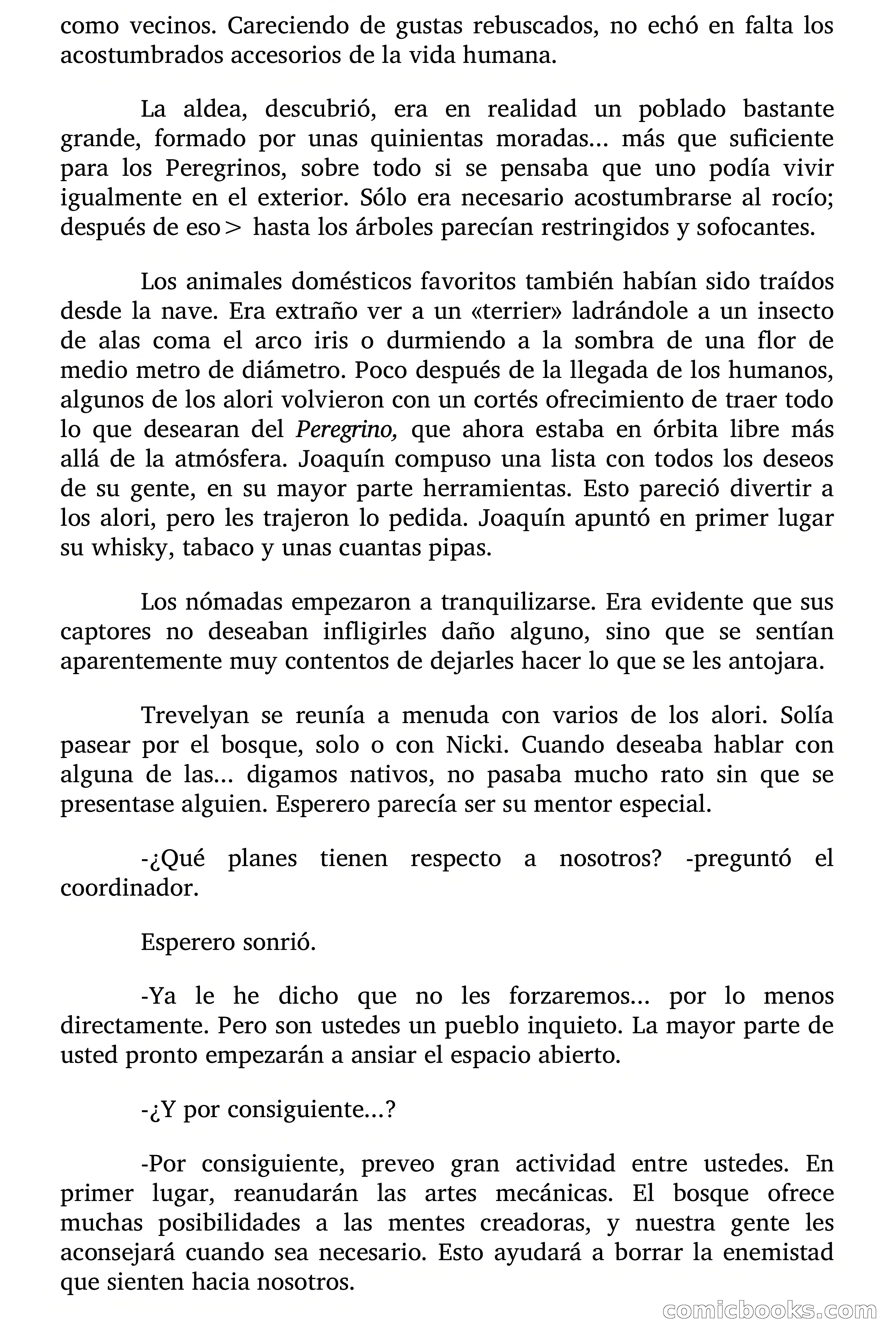 Cita Galáctica (Gitanos del Espacio) — page 137 of 168