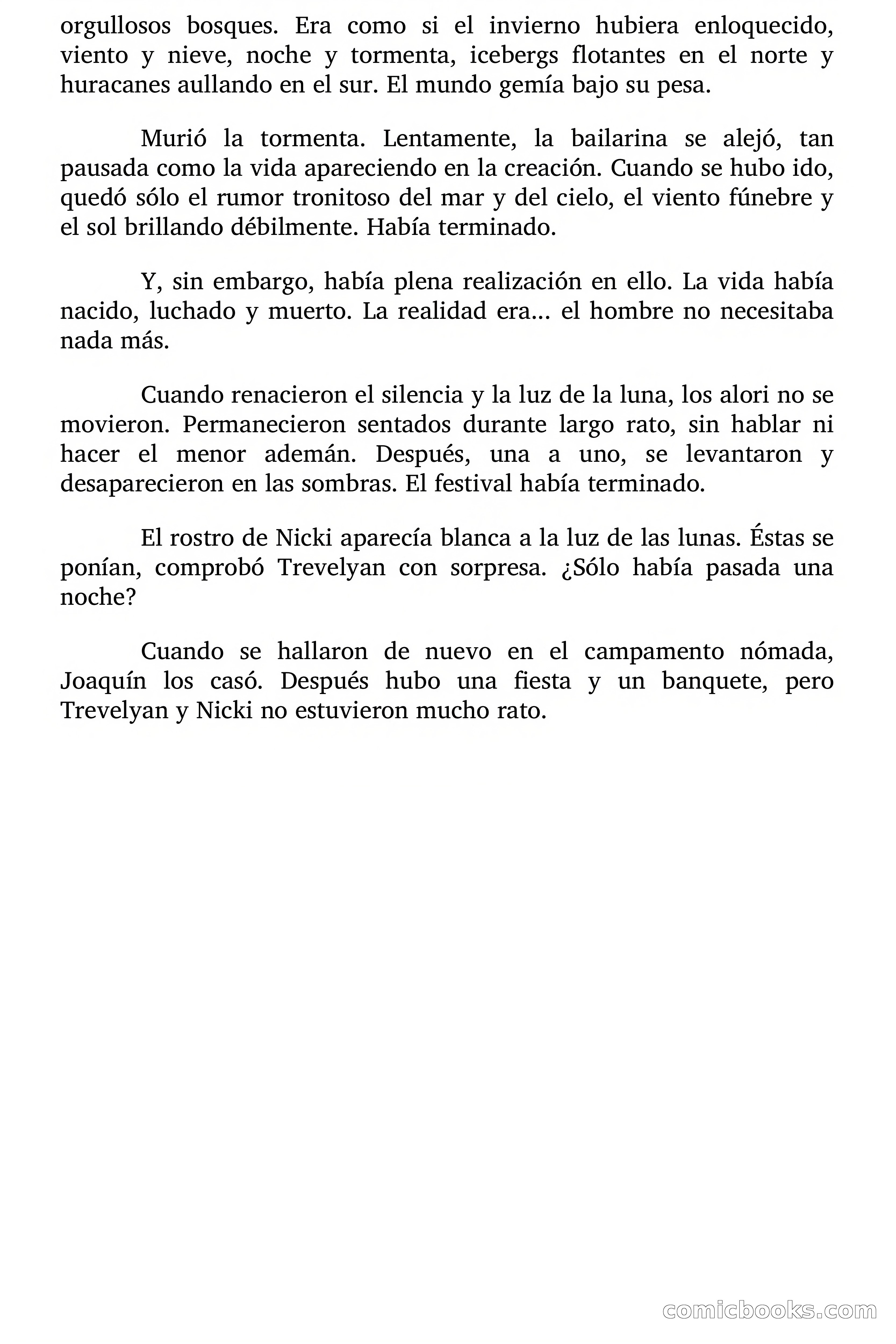 Cita Galáctica (Gitanos del Espacio) — page 141 of 168