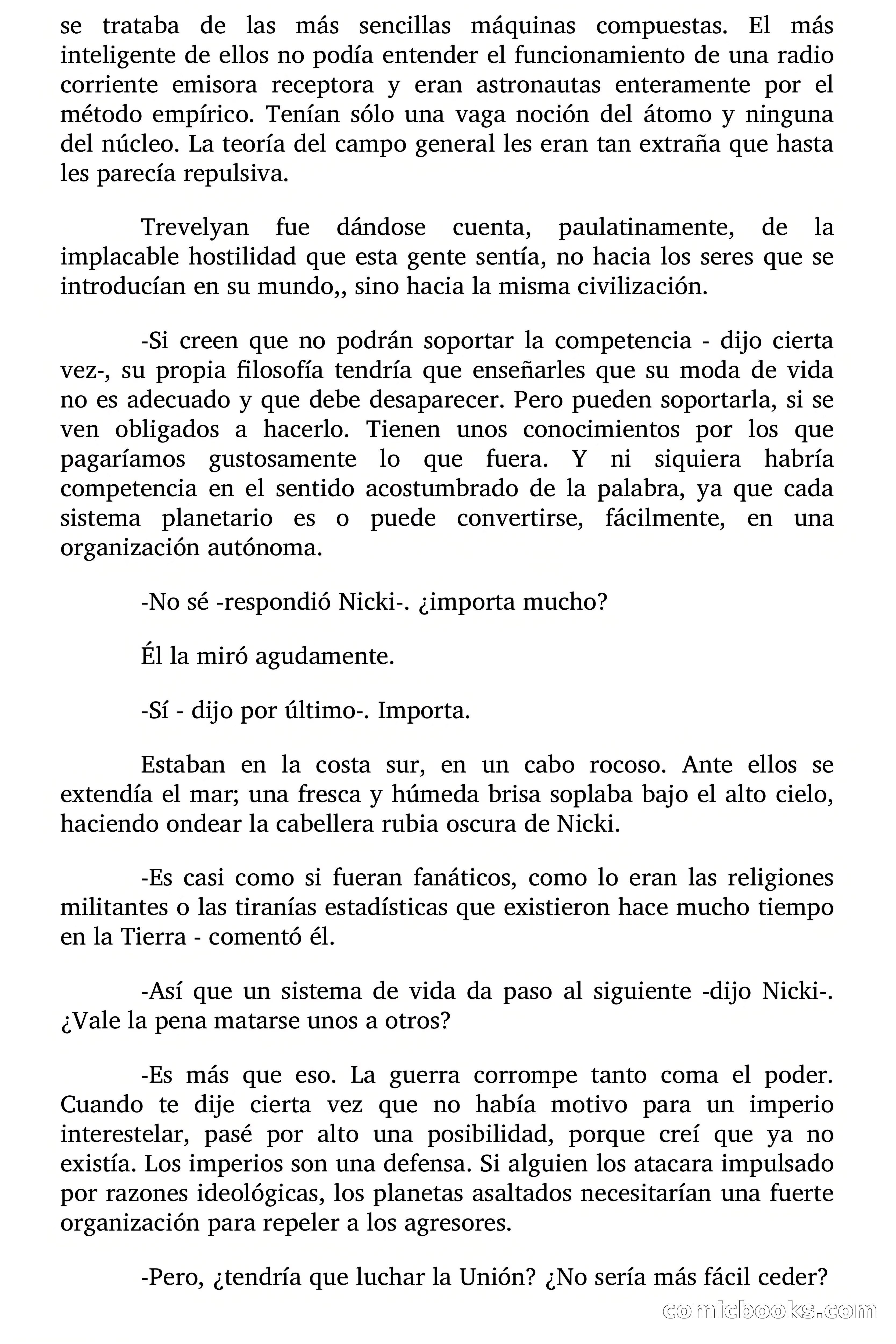 Cita Galáctica (Gitanos del Espacio) — page 143 of 168