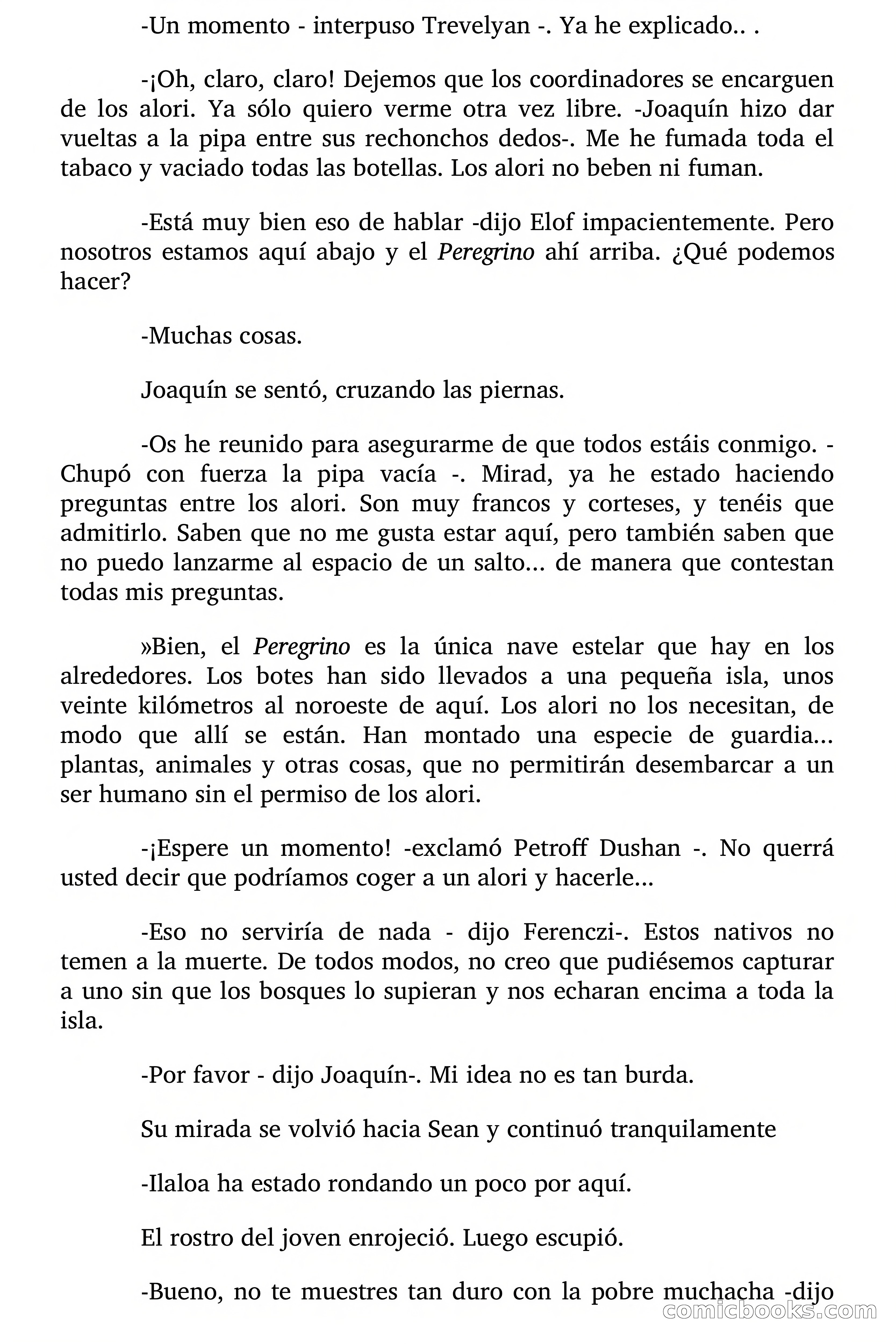 Cita Galáctica (Gitanos del Espacio) — page 149 of 168
