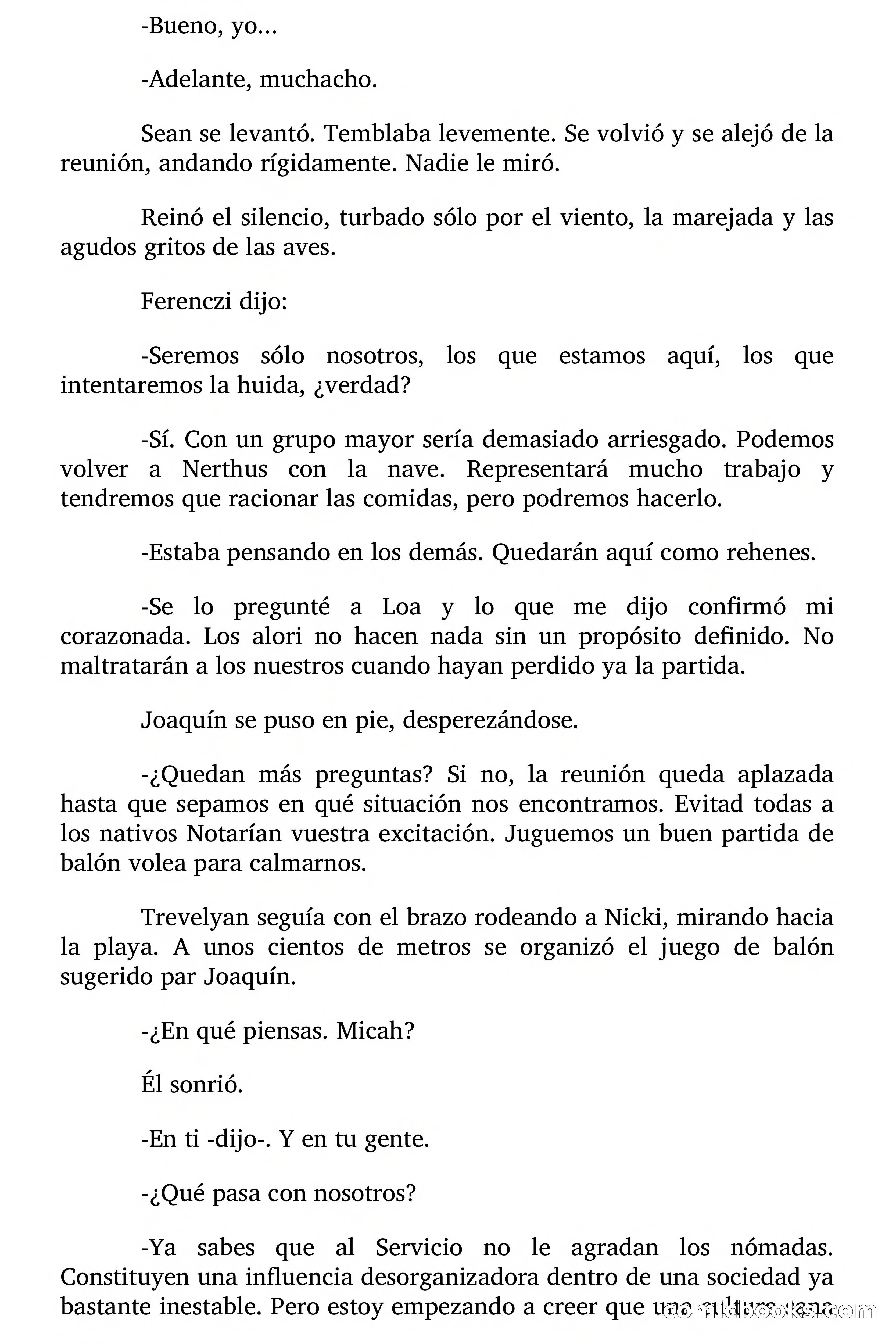 Cita Galáctica (Gitanos del Espacio) — page 151 of 168