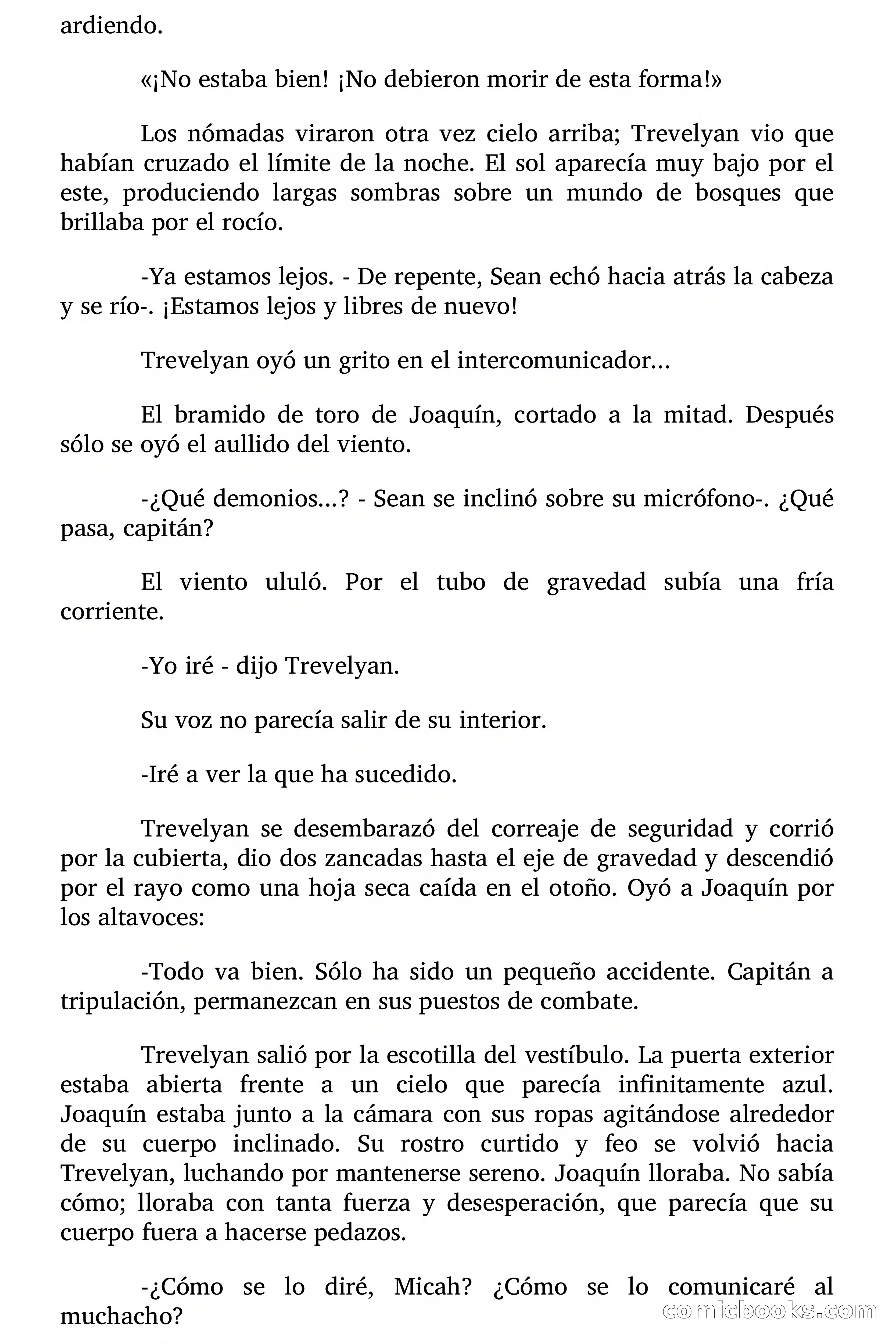 Cita Galáctica (Gitanos del Espacio) — page 166 of 168