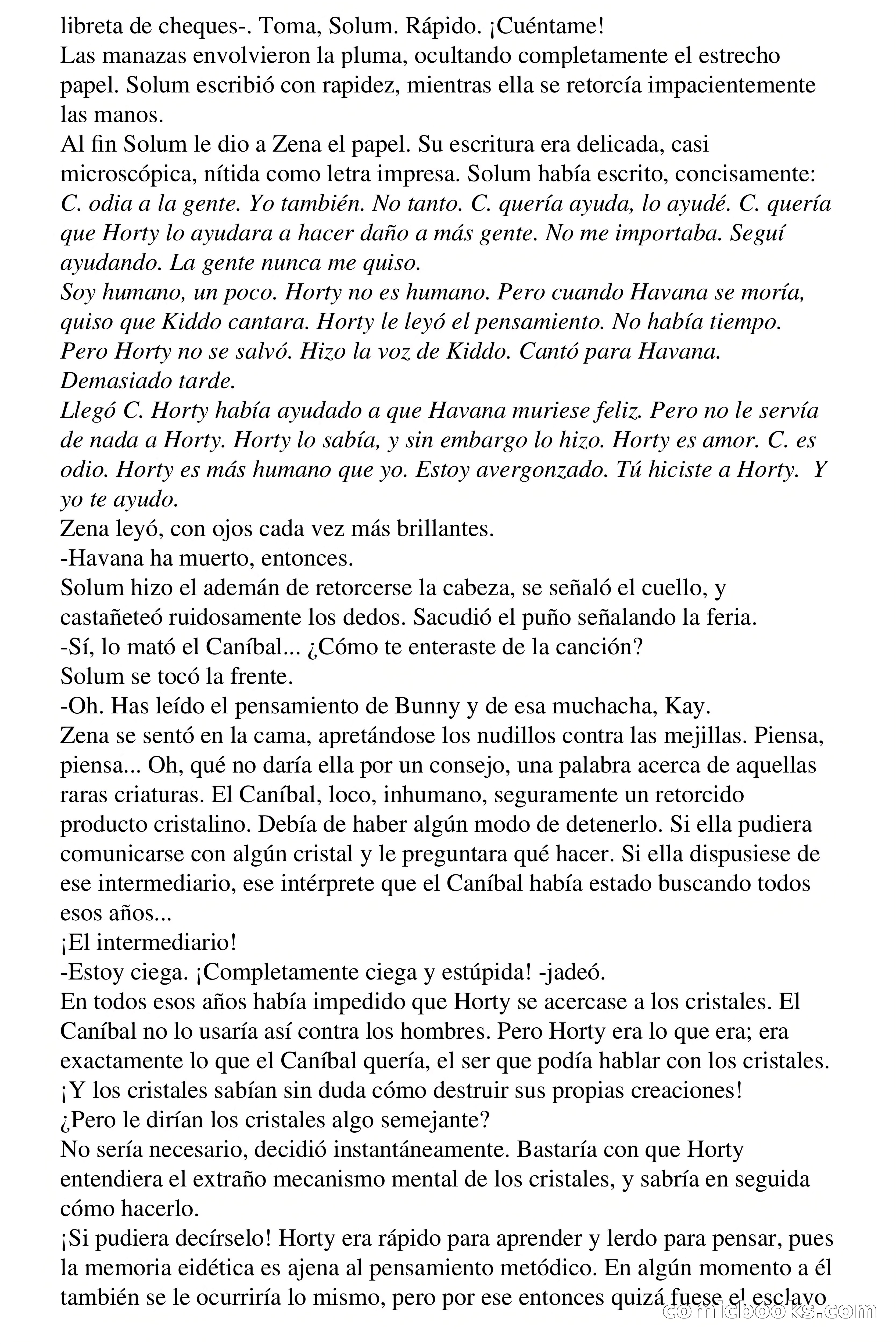 El hombre sintético — page 98 of 114