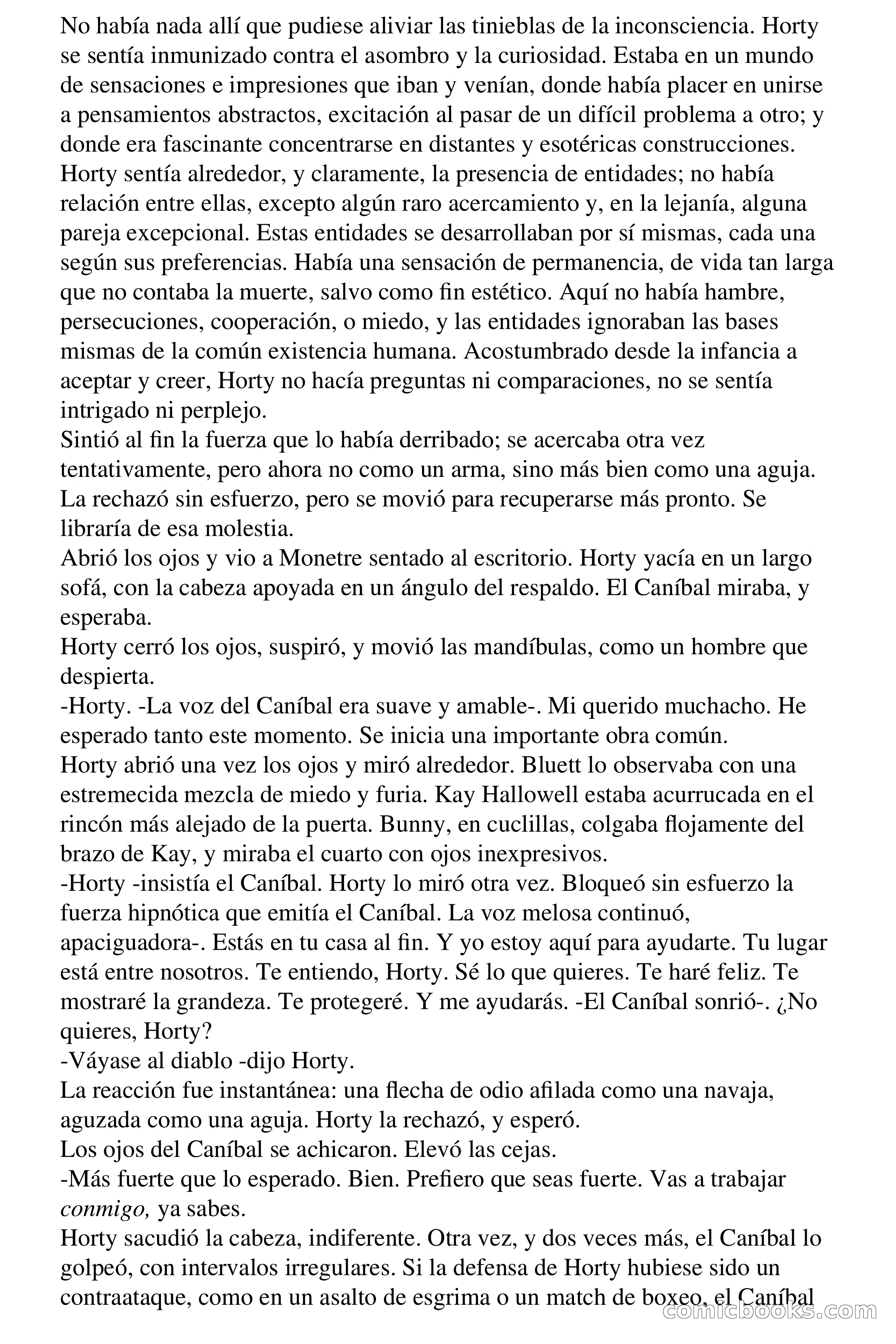 El hombre sintético — page 100 of 114
