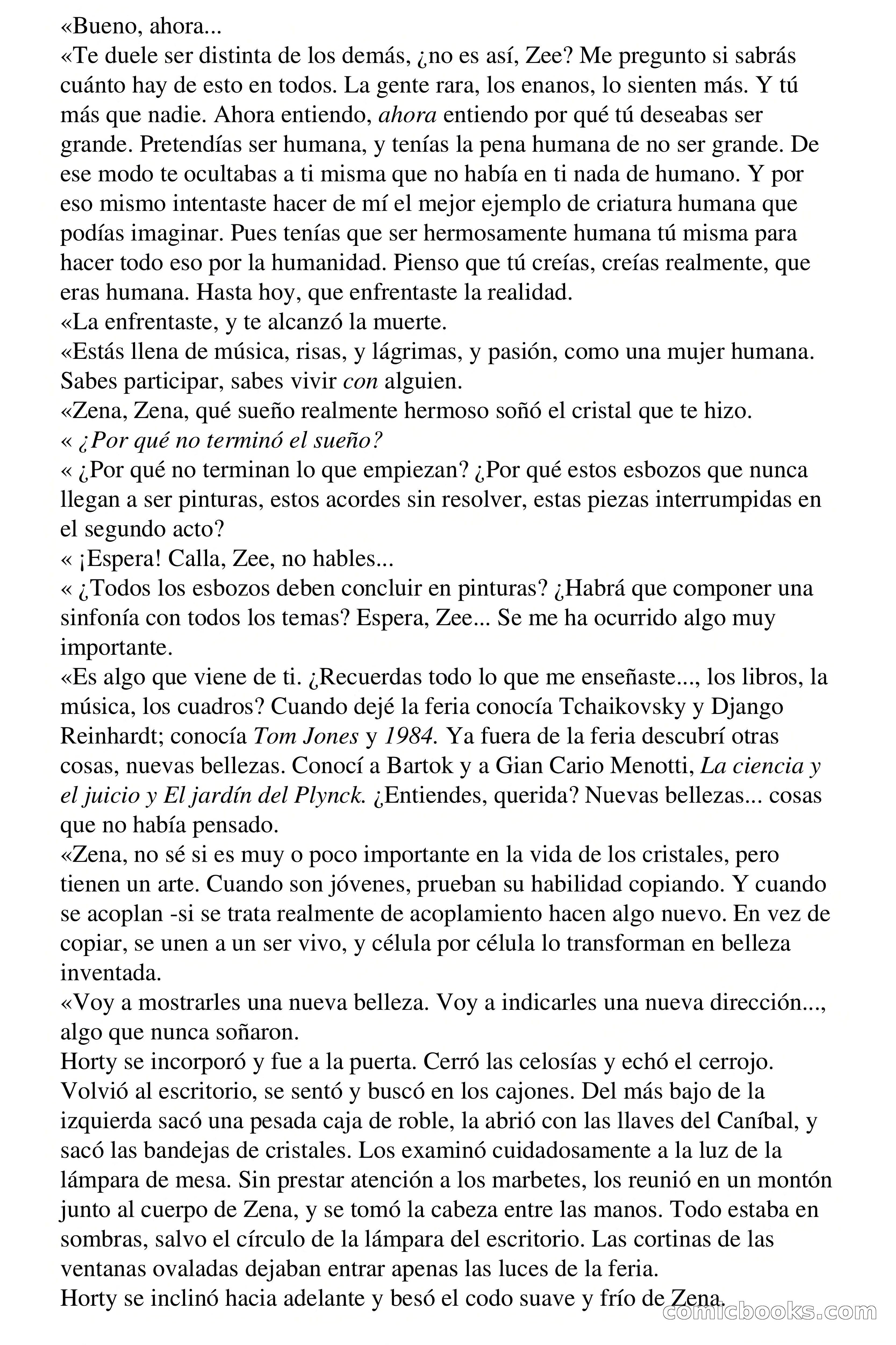 El hombre sintético — page 110 of 114