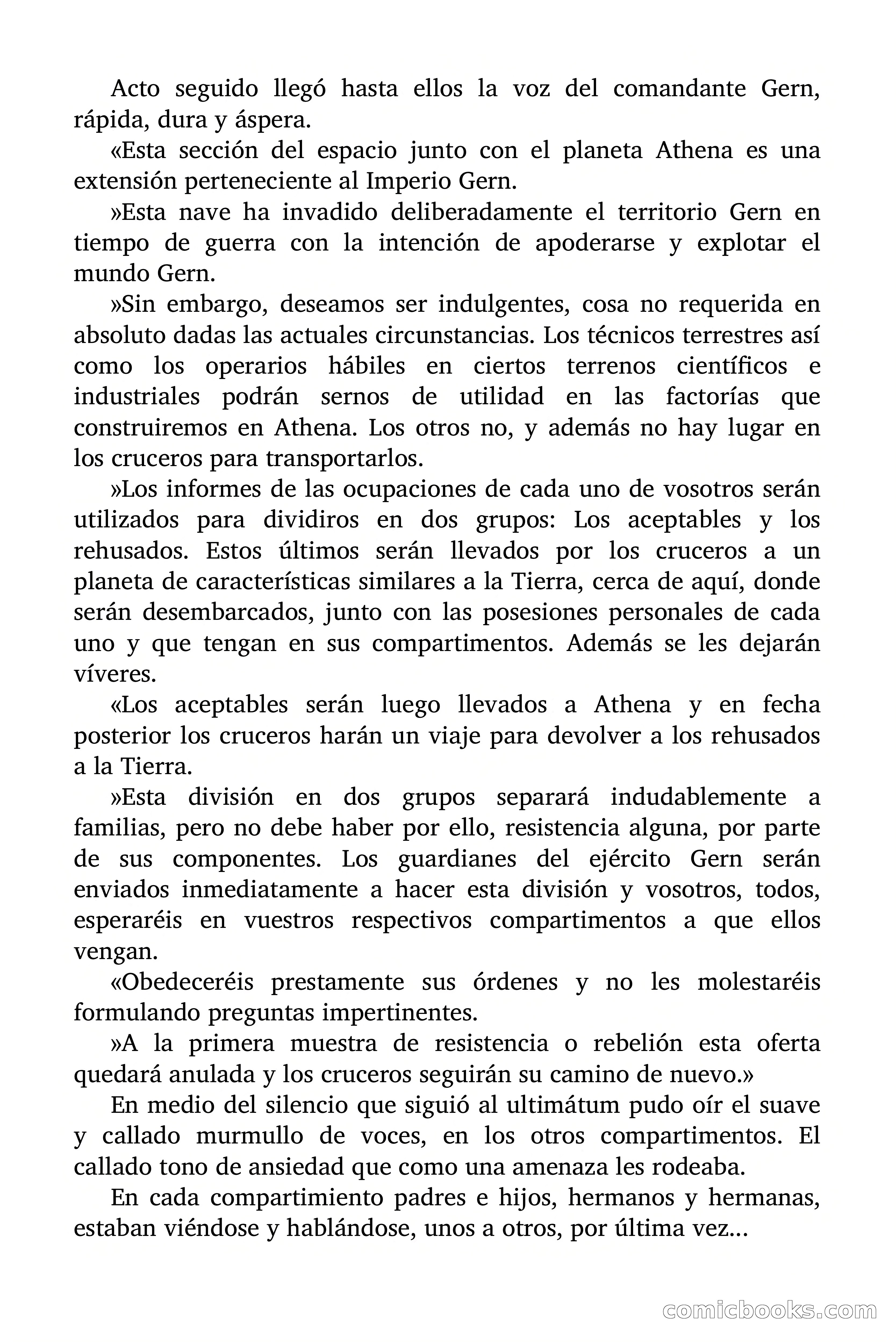 Prisión espacial — page 6 of 177