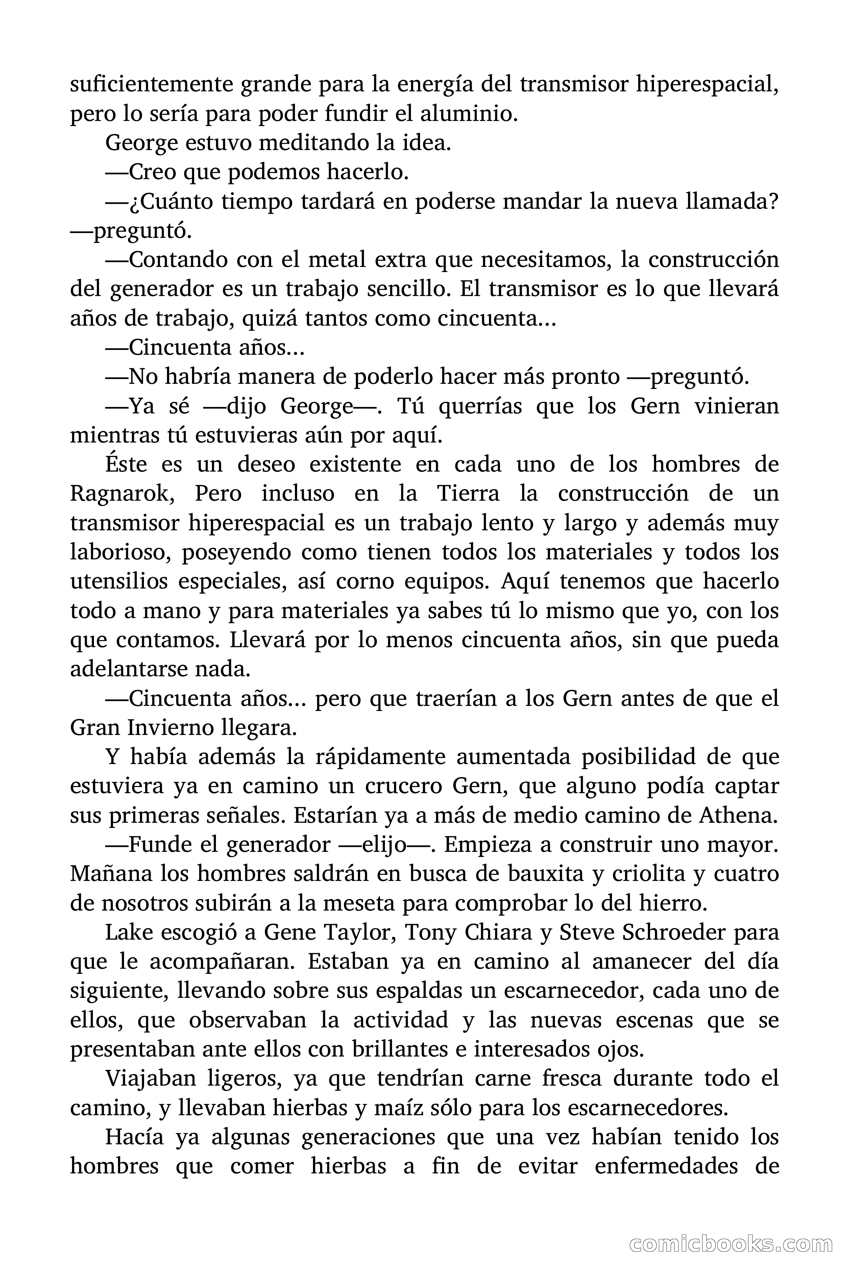 Prisión espacial — page 112 of 177