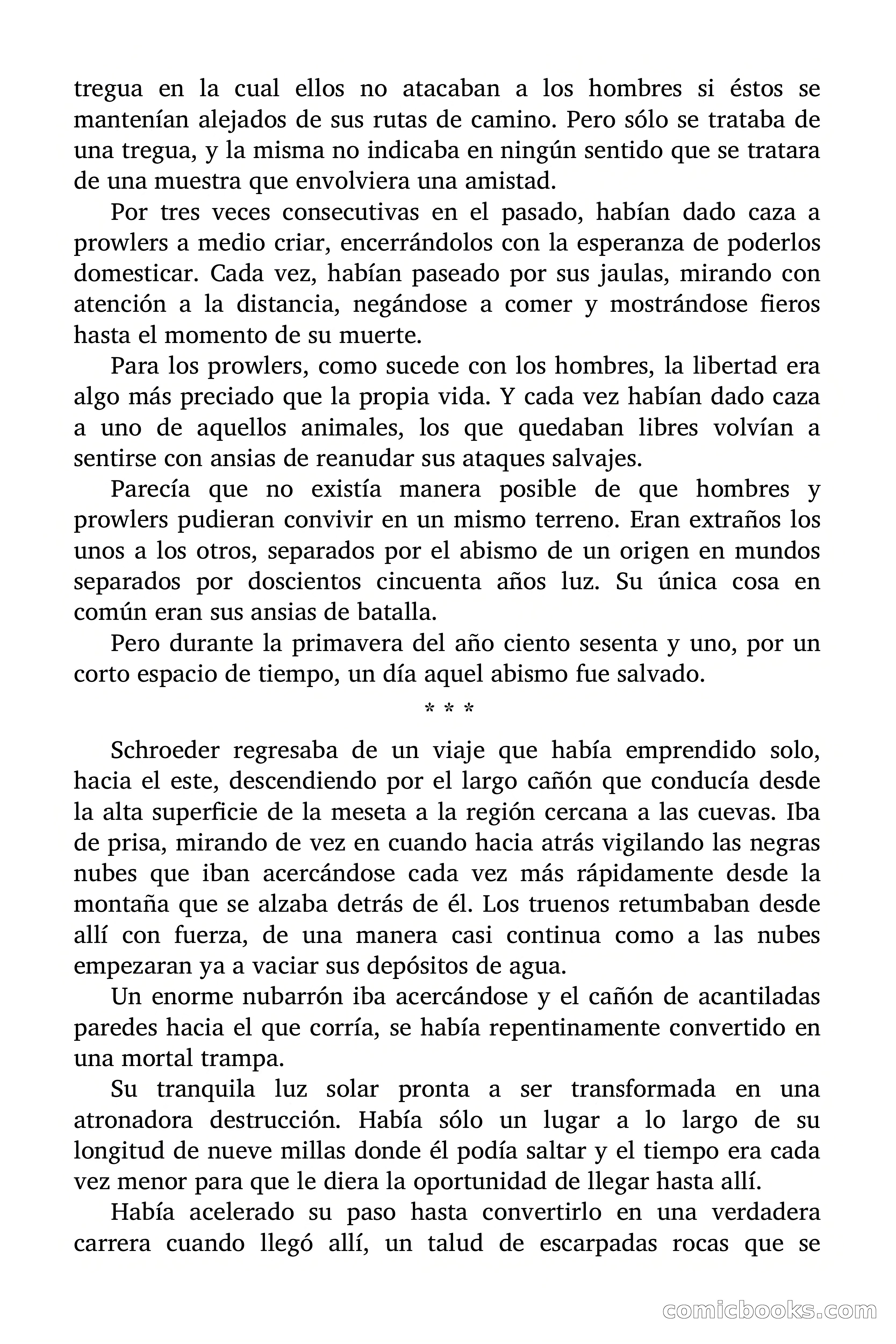 Prisión espacial — page 128 of 177